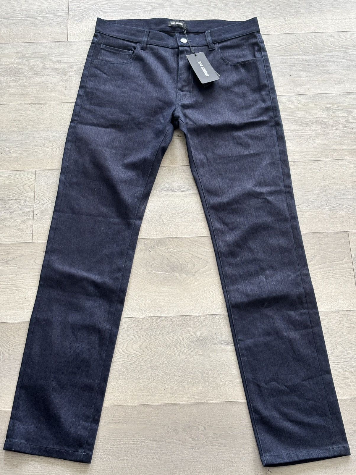 Raf Simons Raf Simons SS17 Classic Navy Denim Pants Size US 32 / EU 48 - 1 Thumbnail