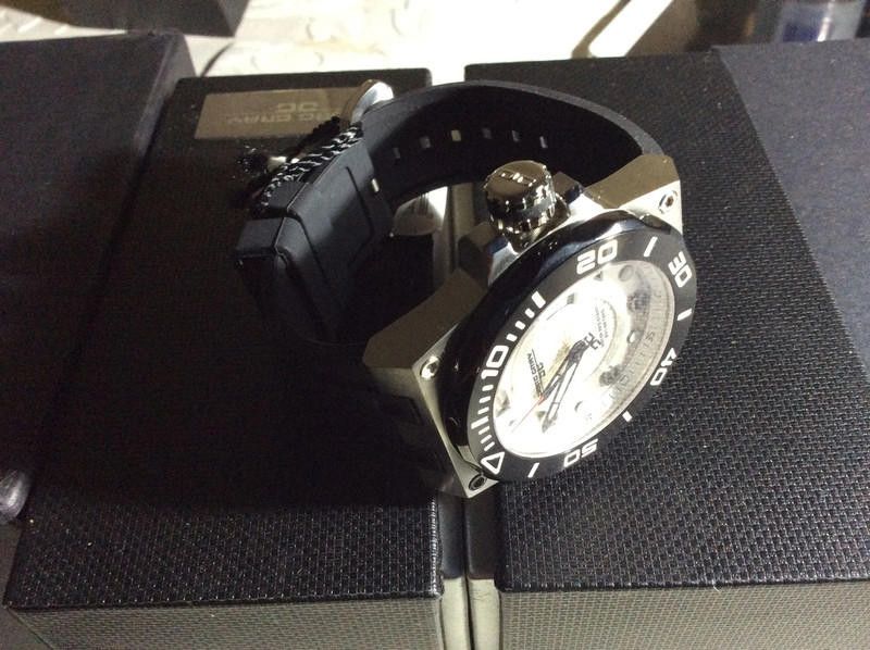 Designer Jorge Gray Men's Sliver Dial Black rubber strap watch Size ONE SIZE - 4 Thumbnail