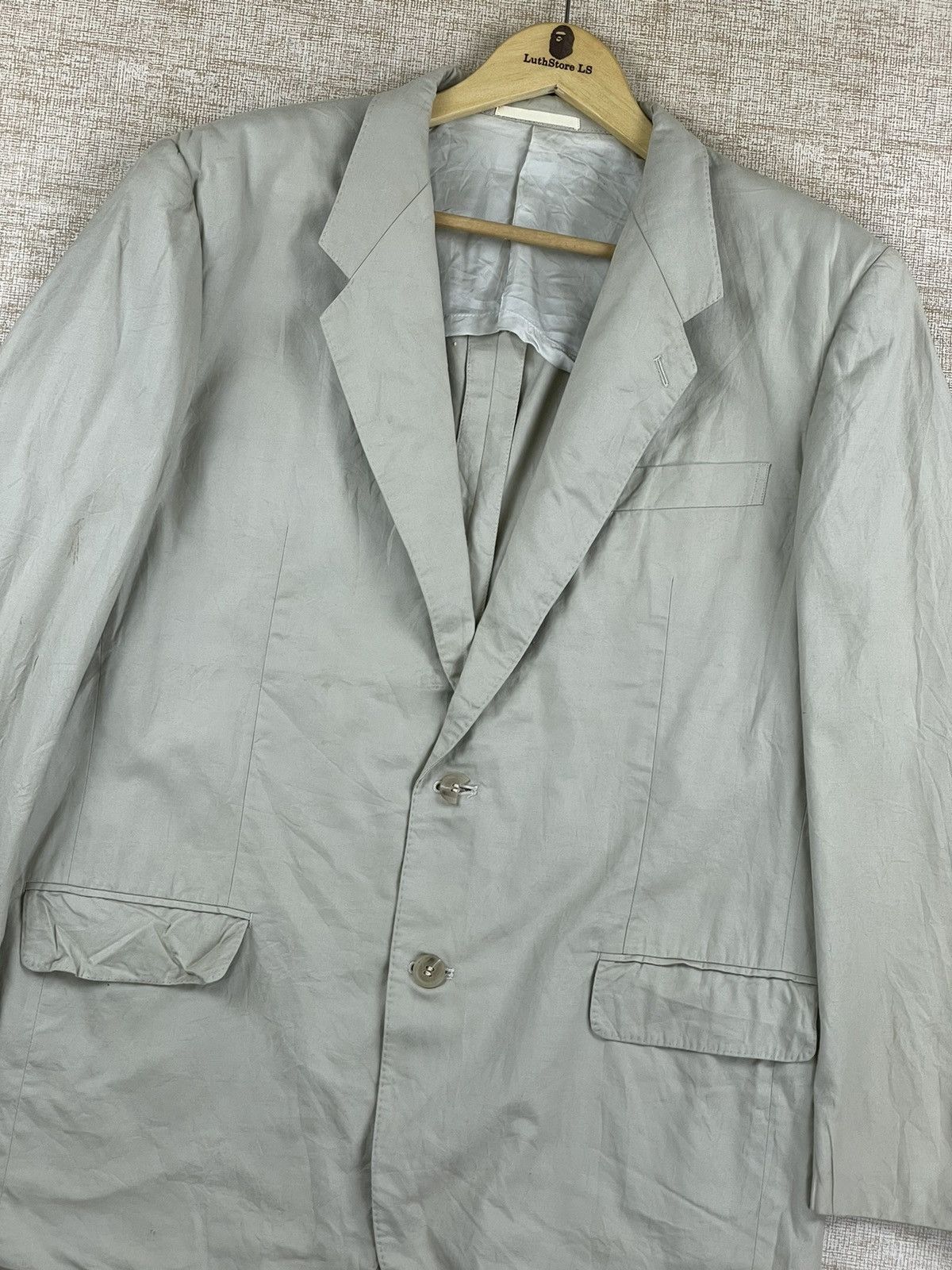 Vintage × Y's for Men × Yohji Yamamoto Vintage Yohji Yamamoto L.Q Y’s For Men Blazer Jacket Size US M / EU 48-50 / 2 - 5 Thumbnail