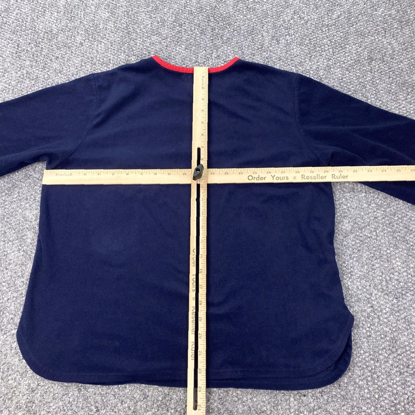 Ralph Lauren Ralph Lauren Pajama Top Boys L Navy Bear Pocket Lounge Sleep Shirt Size US L / EU 52-54 / 3 - 5 Thumbnail
