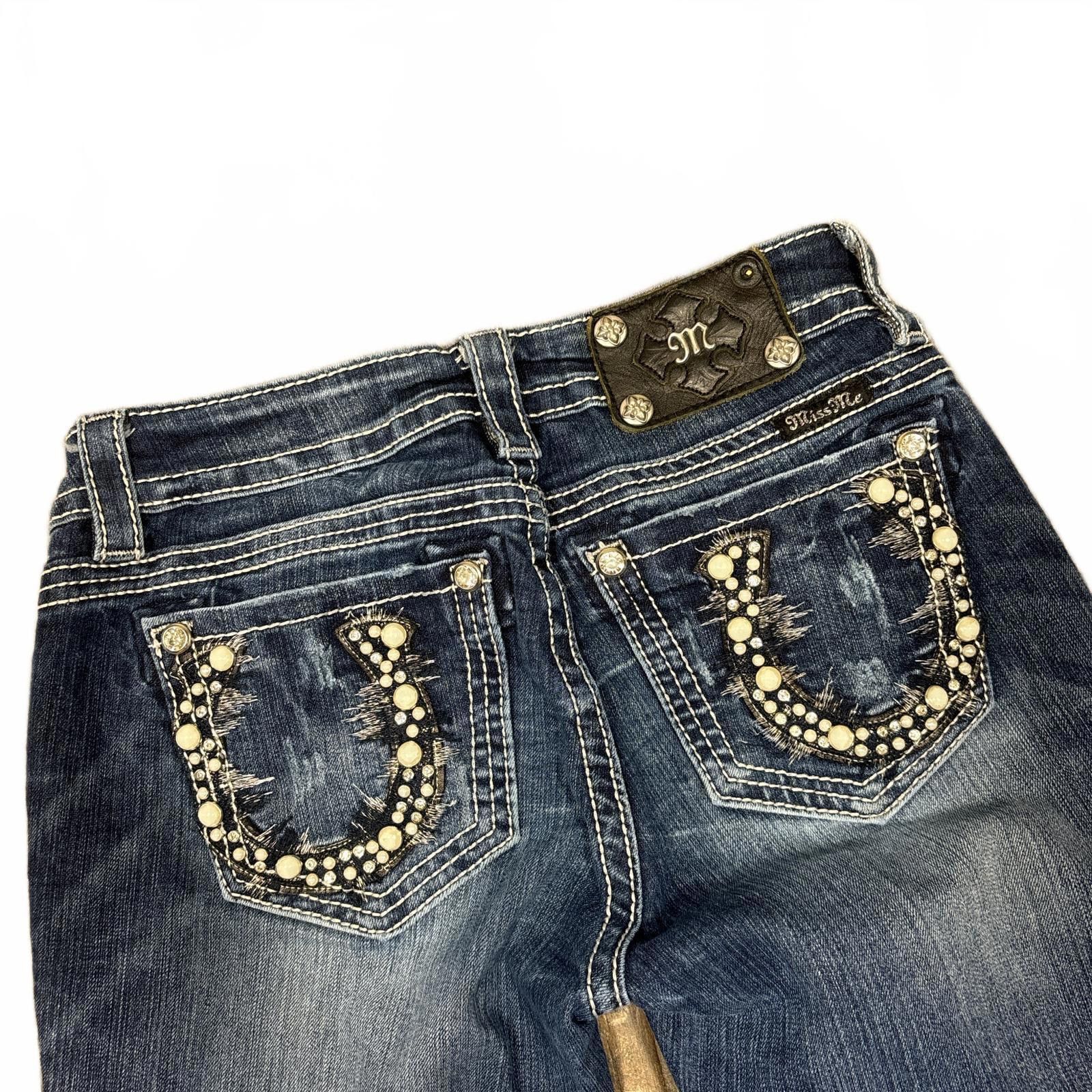 Other y2k miss me distressed studded jeans Size 26" / US 2 / IT 38 - 5 Thumbnail