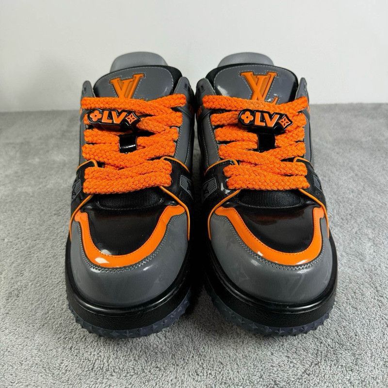 Louis Vuitton Louis Vuitton Trainer Maxi Low Top Sneakers -2508 Size US 10.5 / EU 43-44 - 2 Thumbnail