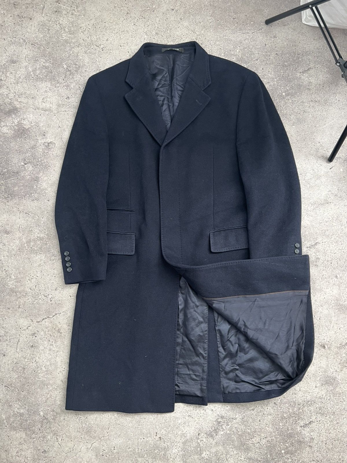 Balmain Balmain Wool Coat Luxury Vintage Jacket Size M Size US M / EU 48-50 / 2 - 1 Thumbnail