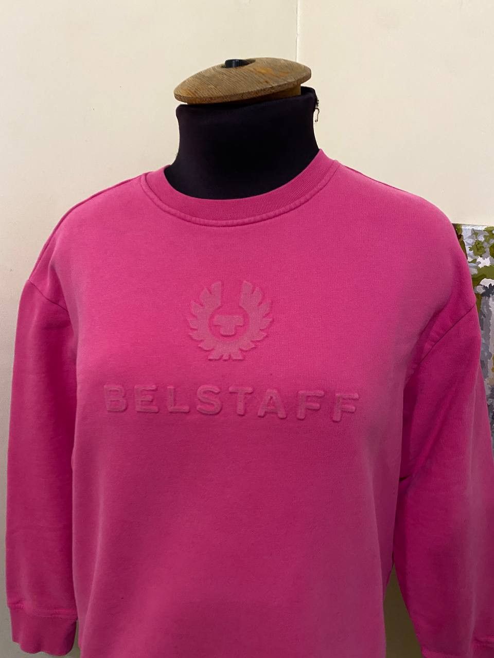 Belstaff Belstaff crew neck sweatshirt in cotton fleeceback fabric Size S / US 4 / IT 40 - 4 Thumbnail