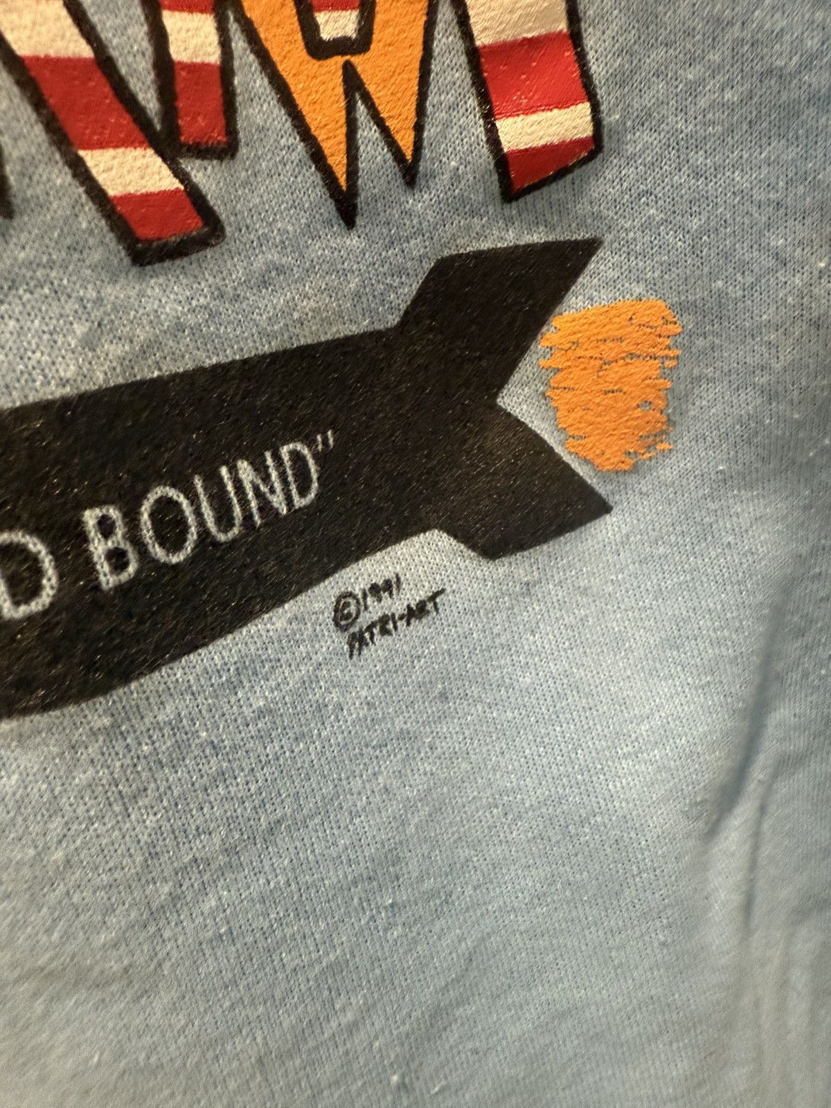 Vintage GRAIL 1991 OPERATION DESERT STORM CREWNECK Size US L / EU 52-54 / 3 - 4 Thumbnail