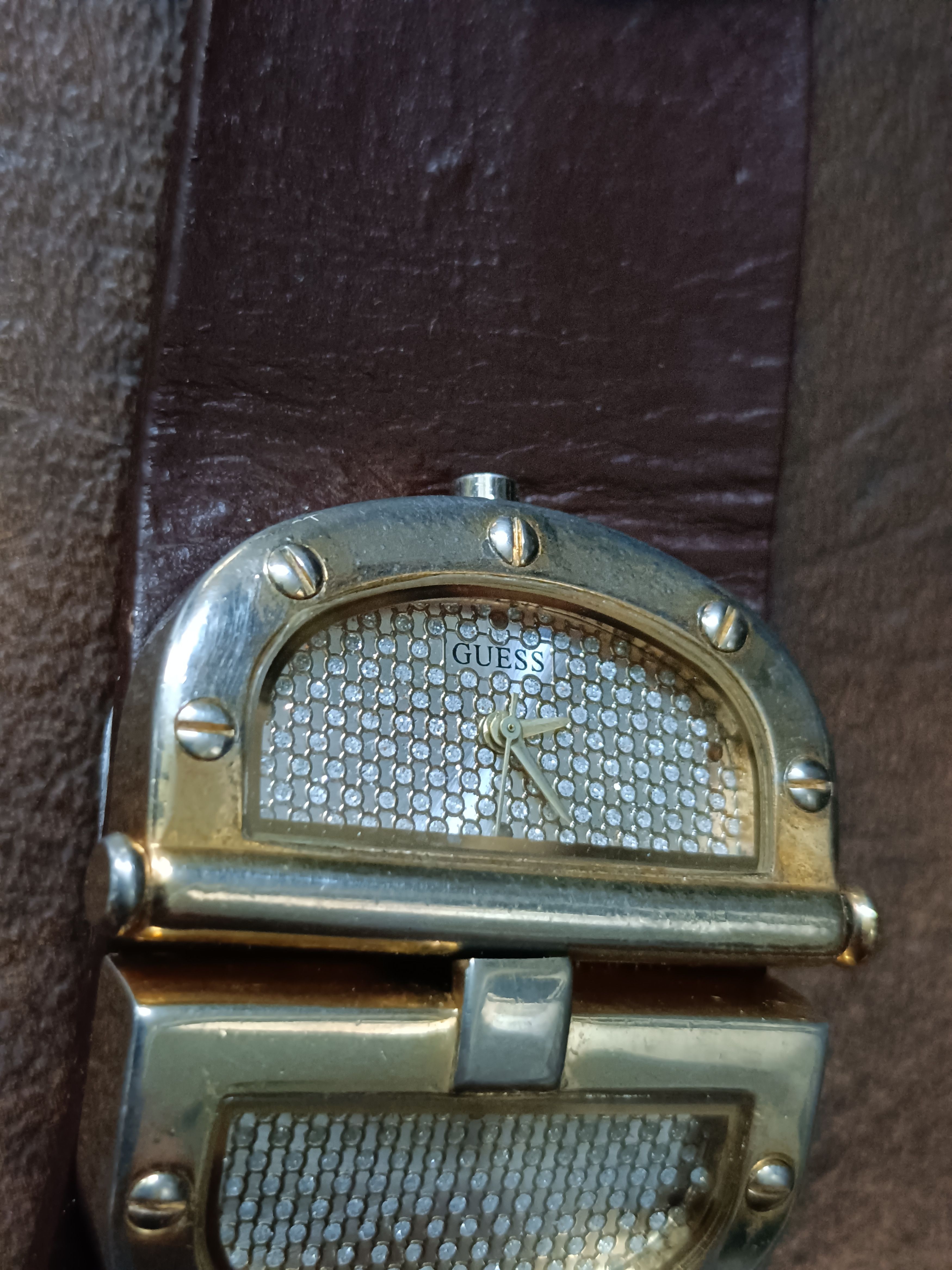 Guess × Vintage Vintage guess cuff gold tone watch Size ONE SIZE - 5 Thumbnail