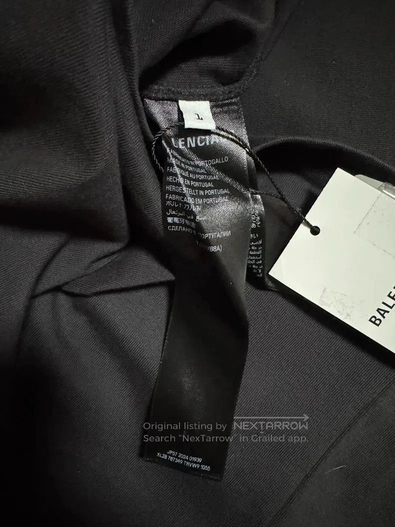 Balenciaga Balenciaga Vintage Basketball Jersey Black Shirt. Size US S / EU 44-46 / 1 - 4 Thumbnail