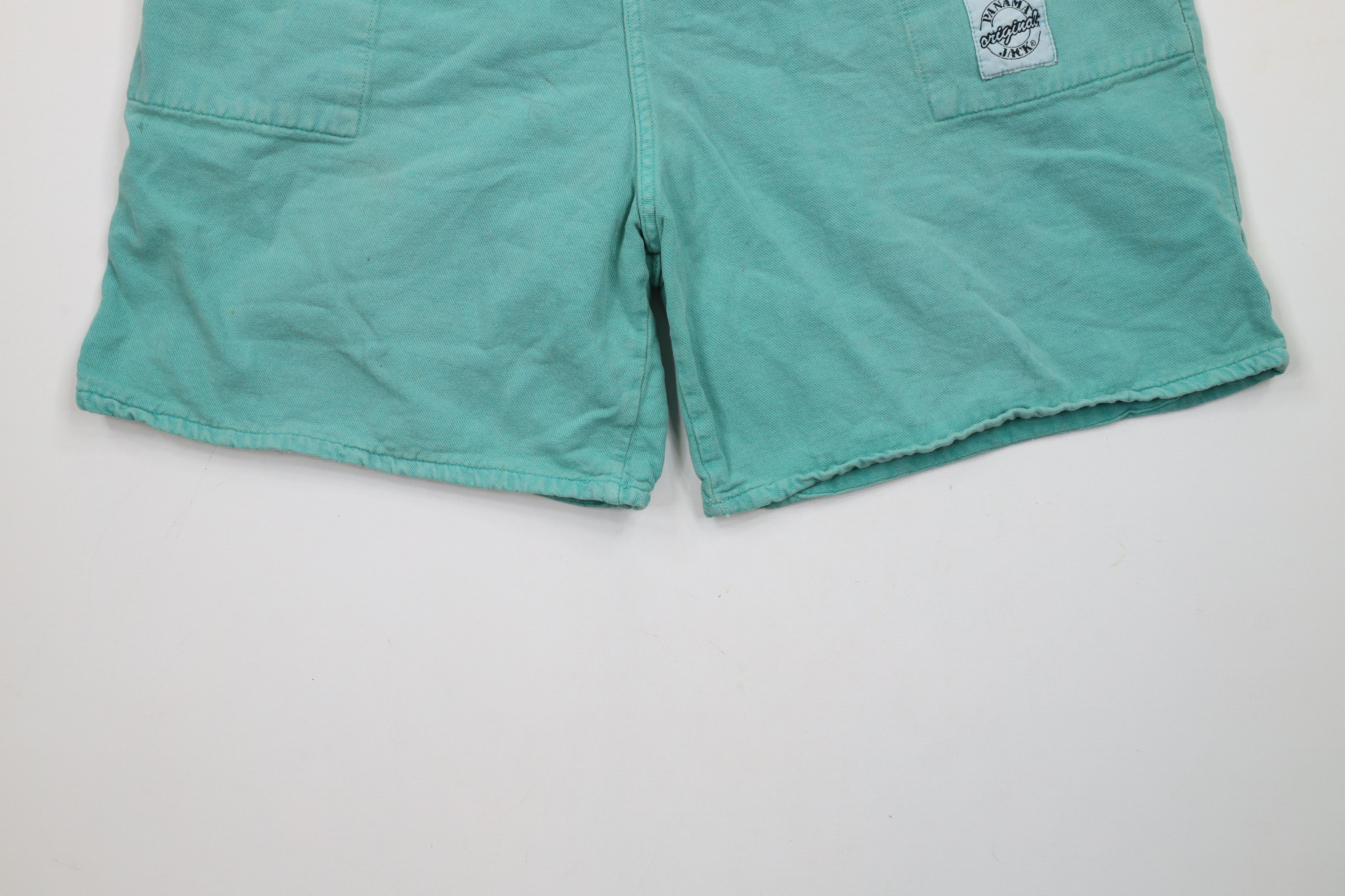 Panama Jack × Vintage Vintage 90s Panama Jack Spell Stonewash Cotton Shorts USA Size US 36 / EU 52 - 4 Thumbnail