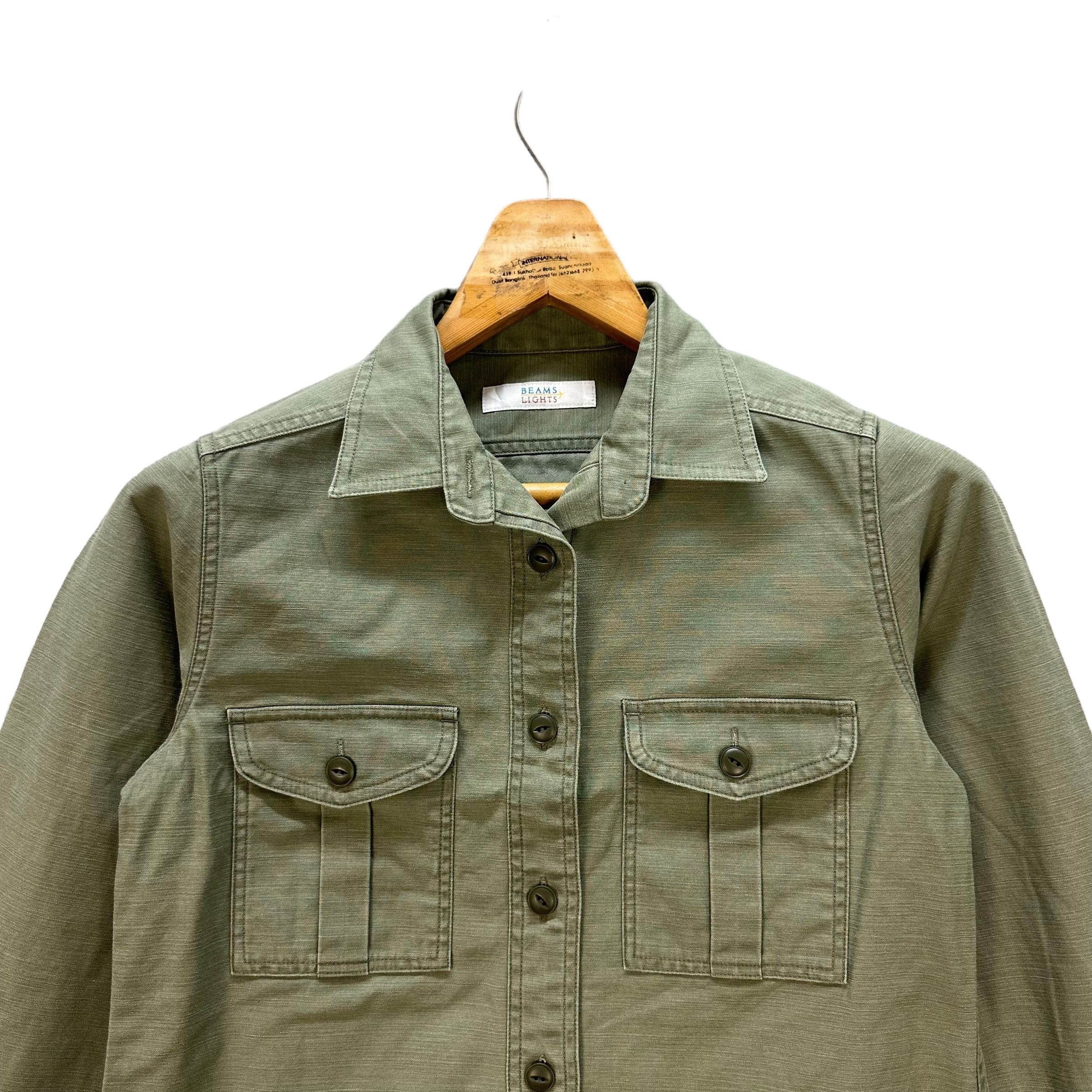 Beams Plus BEAMS LIGHTS BUTTON UPS SHIRT #8677-020 Size S / US 4 / IT 40 - 2 Thumbnail