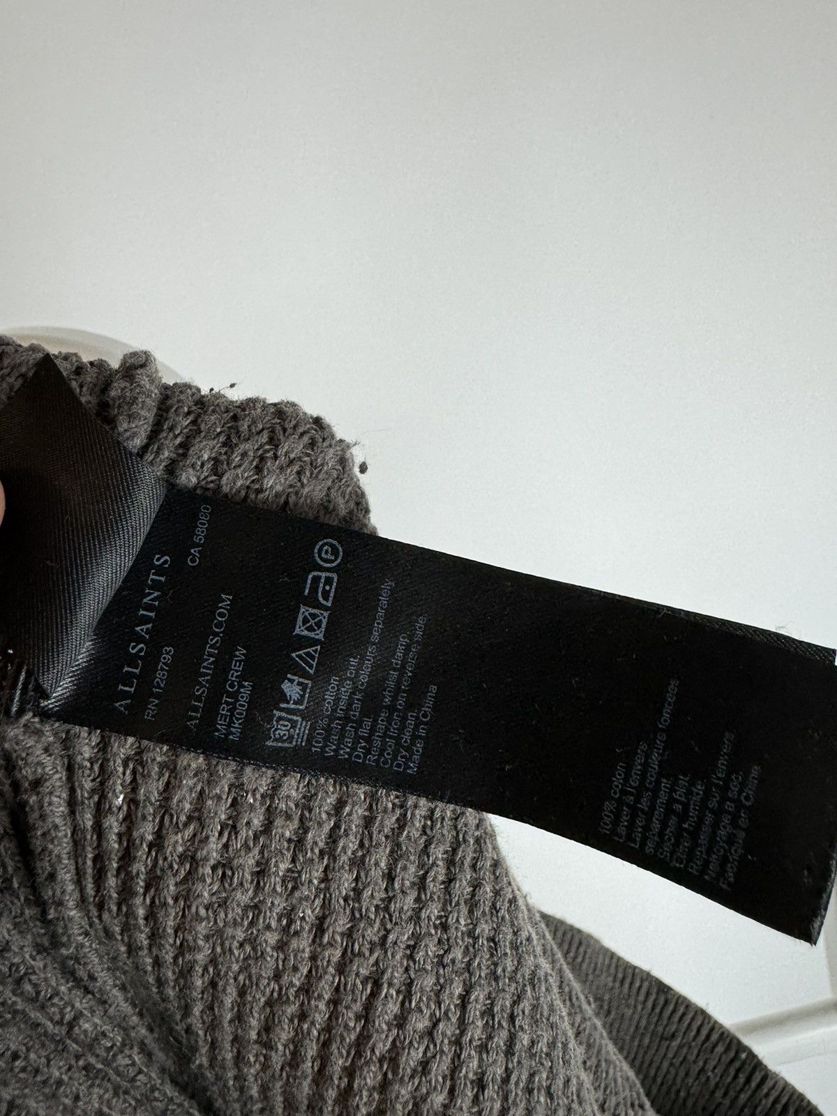 Allsaints All Saints Mert Crew Sweatshirt Size US M / EU 48-50 / 2 - 5 Thumbnail