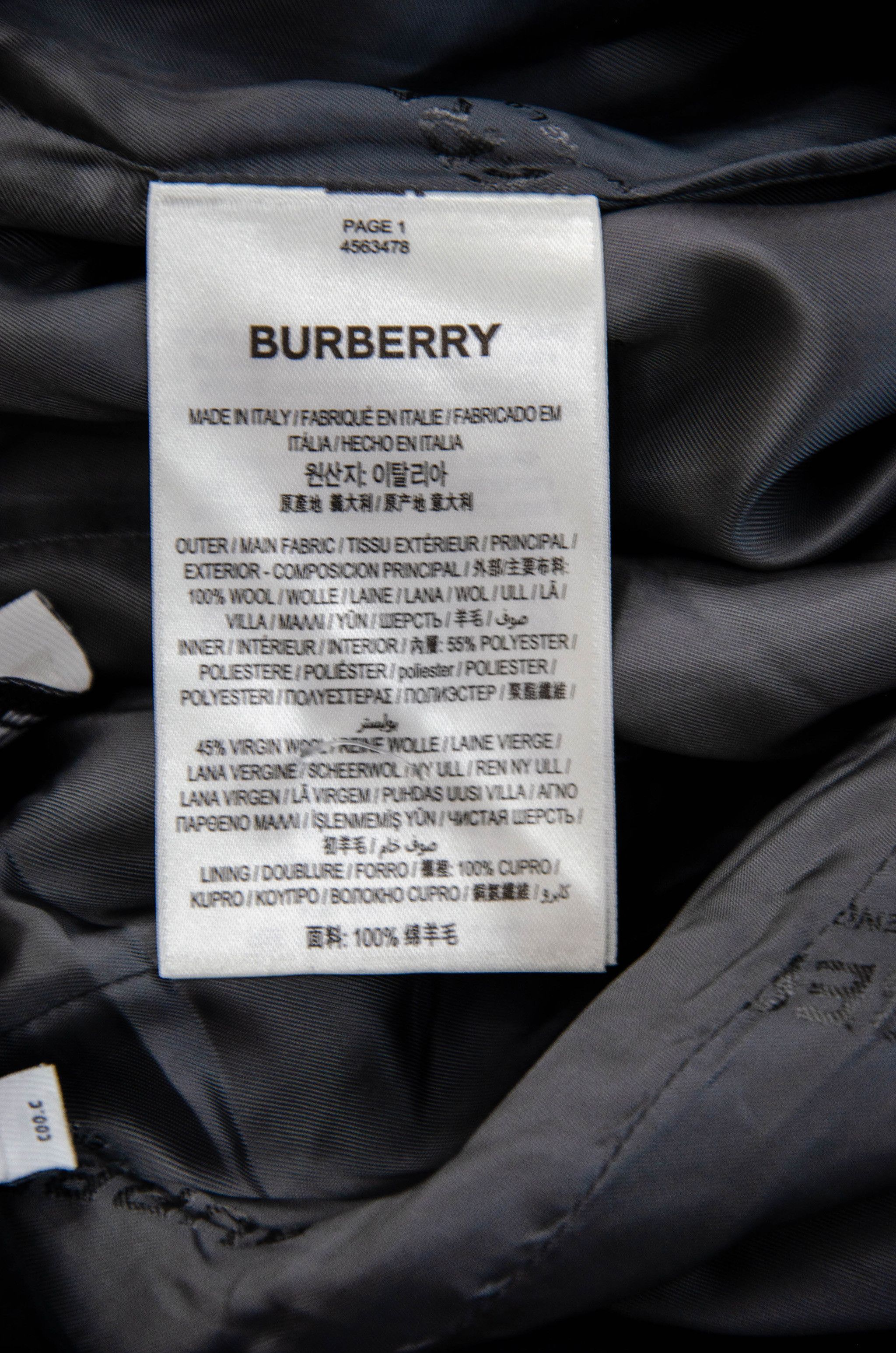 Burberry Burberry Panelled Wool Trousers – Size 50 Made in Italy Size US 34 / EU 50 - 13 Thumbnail