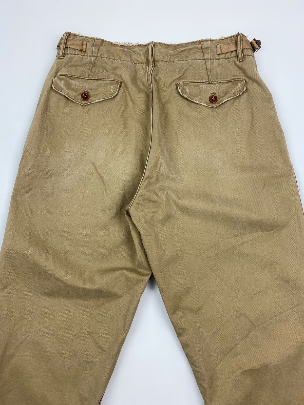 Polo Ralph Lauren 2000’s Vintage Distressed Polo Ralph Lauren Officer Chino Size US 32 / EU 48 - 11 Thumbnail