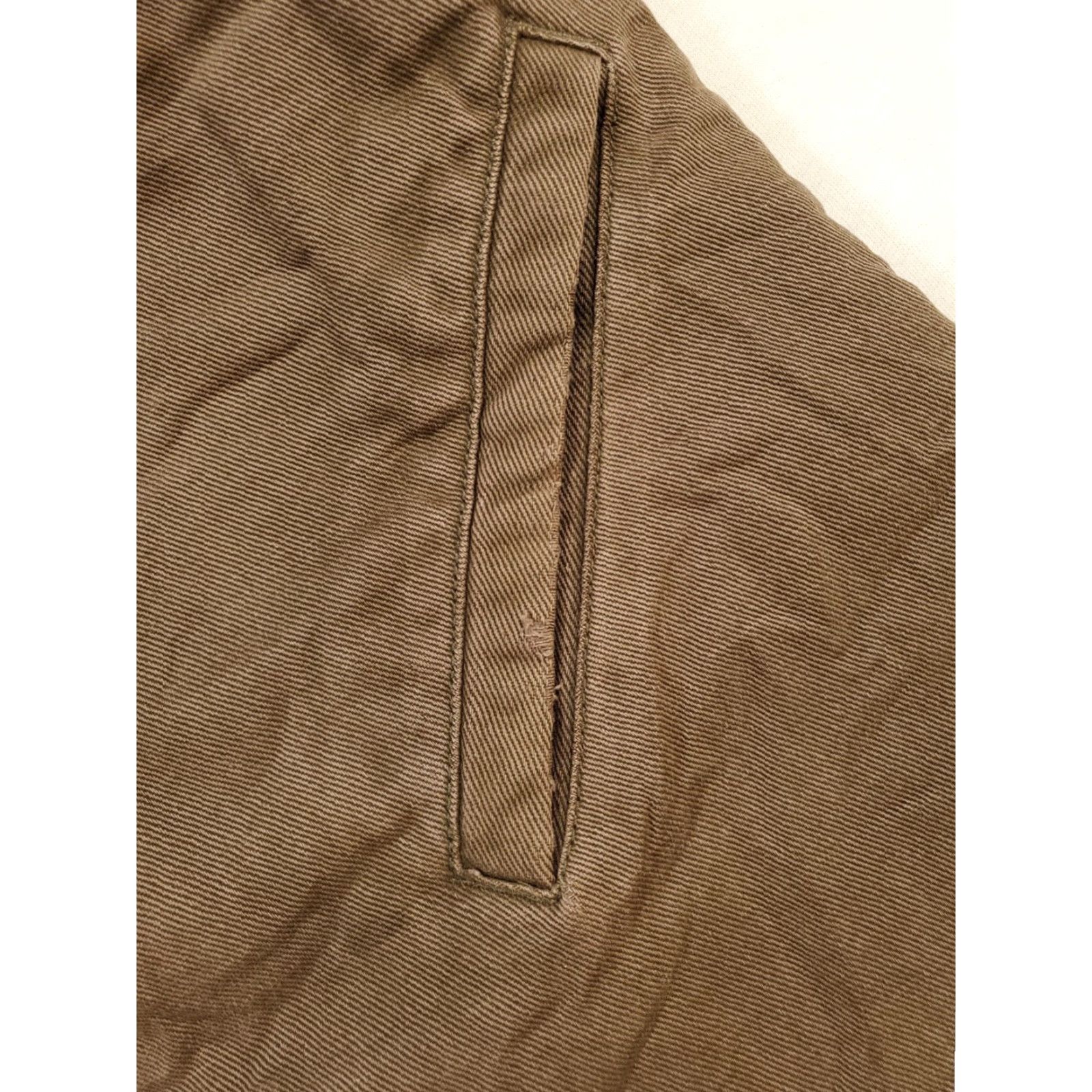 Vintage Wolverine Vest Jacket Lined Fleece Cotton Full Zip Brown Mens L Size US L / EU 52-54 / 3 - 6 Thumbnail