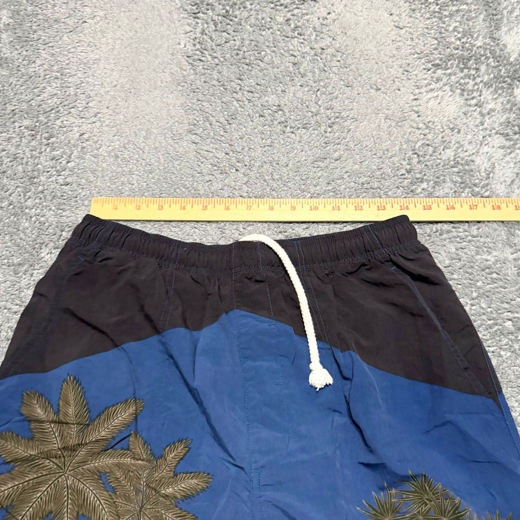 Tommy Bahama Tommy Bahama Swim Shorts Trunks Mens Small Nylon Tropical Hawaiian Lined Blue S Bottom Mens Size US 29 - 5 Thumbnail