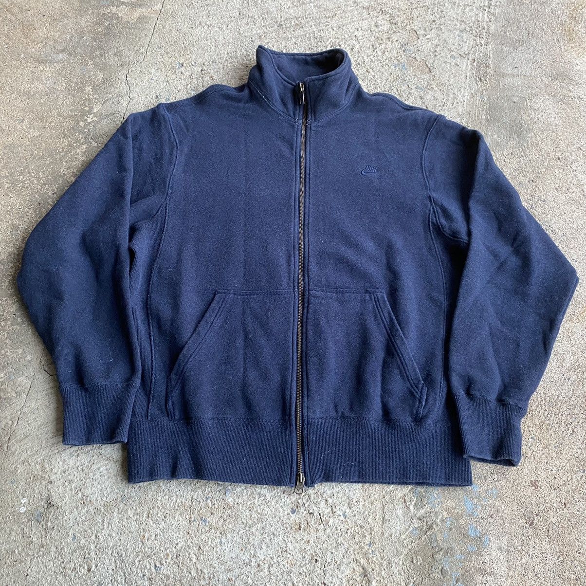 Nike × Vintage Vintage Y2K Nike Embroidered Swoosh Full Zip Sweatshirt Size US L / EU 52-54 / 3 - 5 Thumbnail