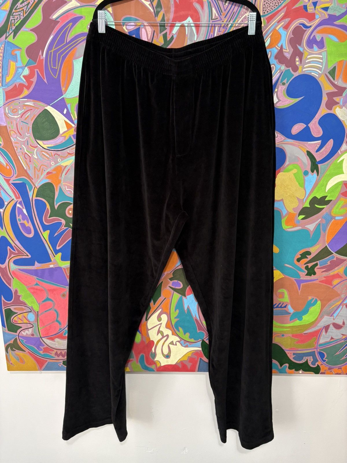 Balenciaga 2023 BALENCIAGA VELOUR TROUSER Size US 40 / EU 56 - 1 Thumbnail