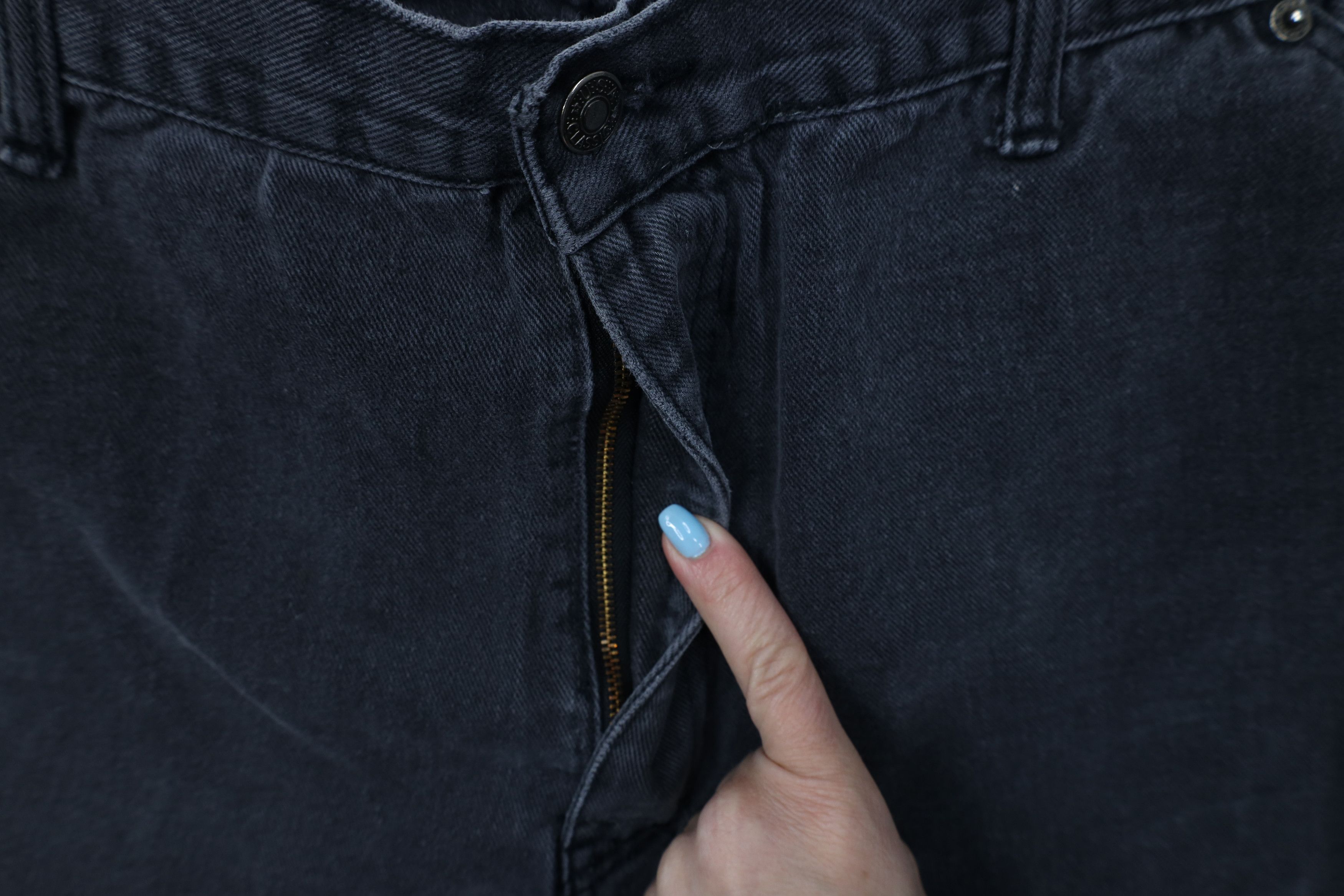 Vintage Vintage 90s Streetwear Baggy Wide Leg Dungaree Denim Jeans Size US 42 / EU 58 - 7 Thumbnail