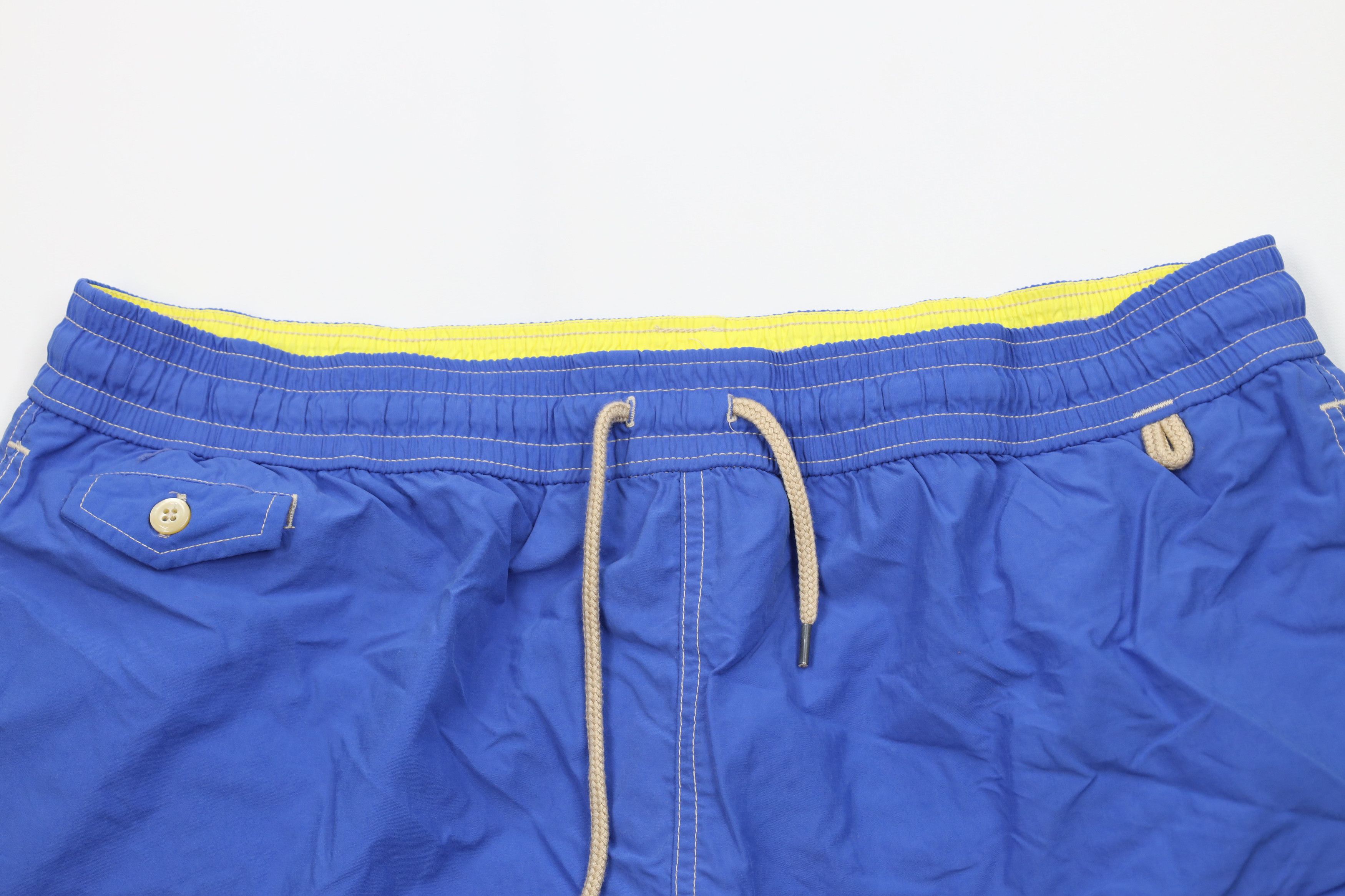 Ralph Lauren Vintage Y2K Ralph Lauren Above Knee Lined Shorts Trunks Size US 38 / EU 54 - 2 Thumbnail
