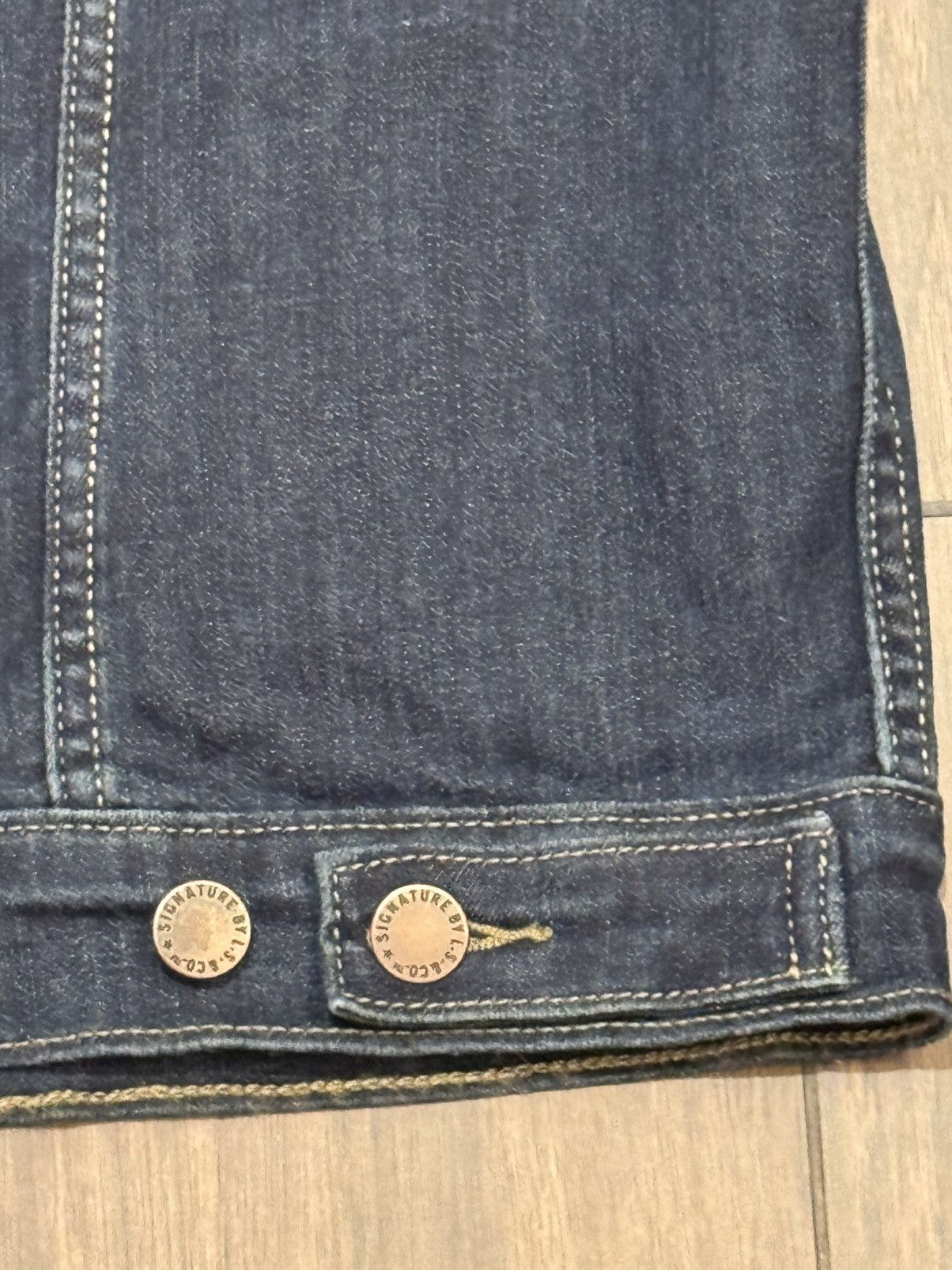 Levi's × Levi's Vintage Clothing Signature by Levi Strauss Lady Trucker Jacket SZ XL Med Blue Size XL / US 12-14 / IT 48-50 - 10 Thumbnail