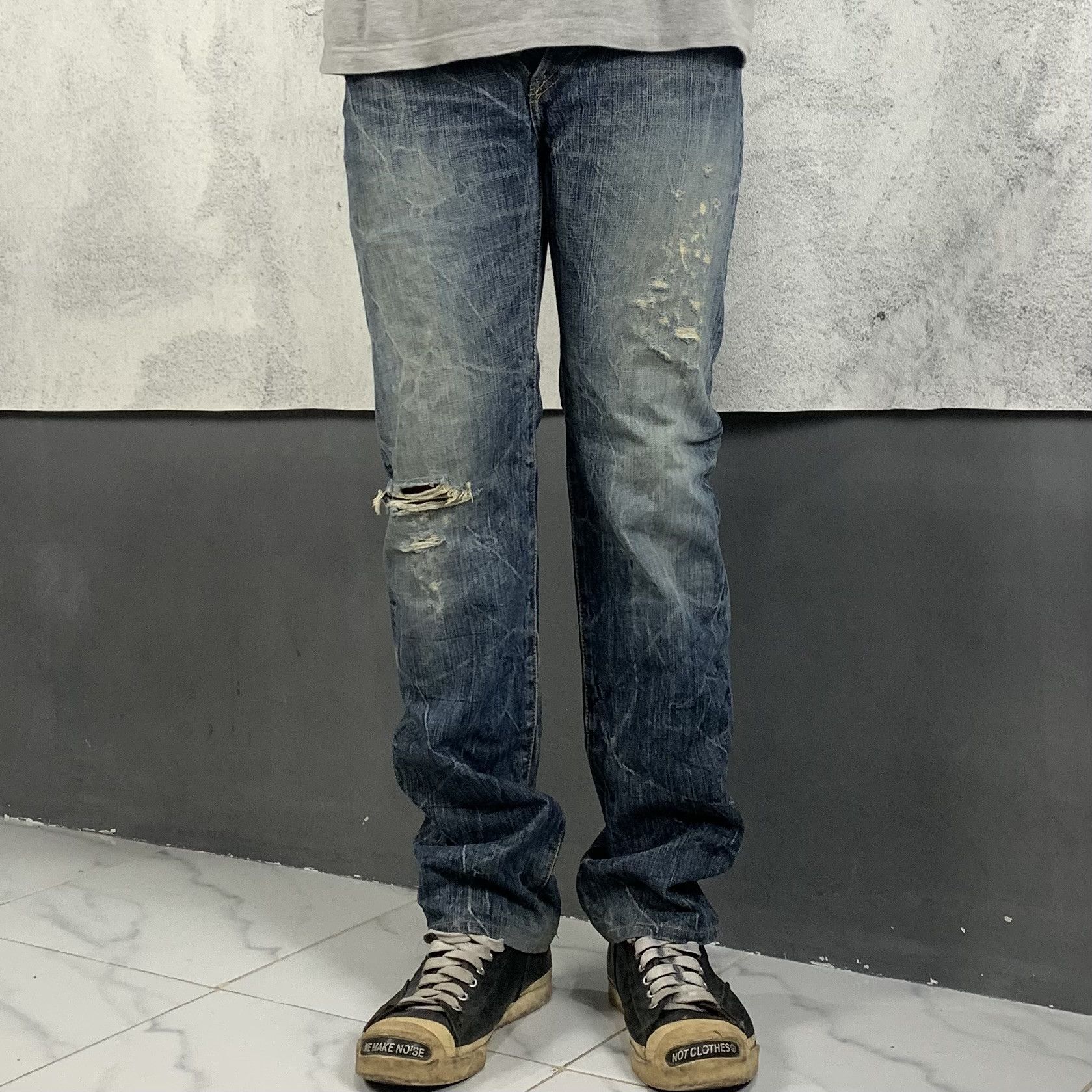 Japanese Brand Eternal Denim Pants Size US 30 / EU 46 - 2 Thumbnail