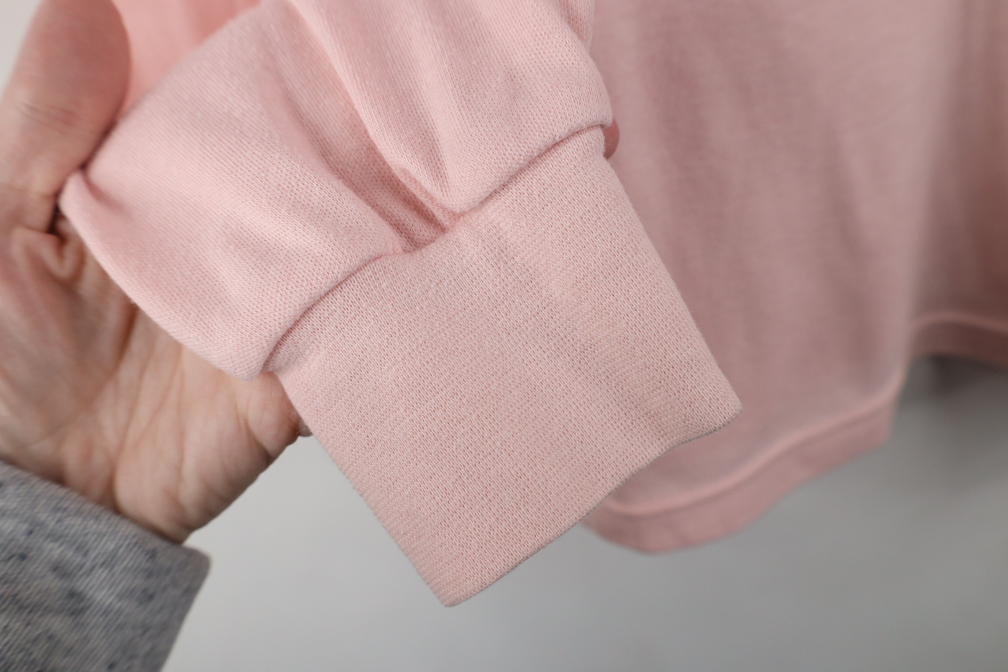 Vintage Vintage 90s Streetwear Long Sleeve Turtleneck T-Shirt Pink Size L / US 10 / IT 46 - 6 Thumbnail