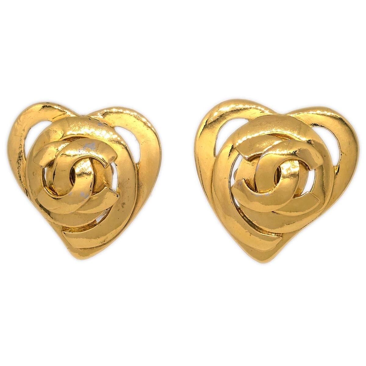 Chanel Chanel CC Heart Pendant Metal Size ONE SIZE - 1 Thumbnail