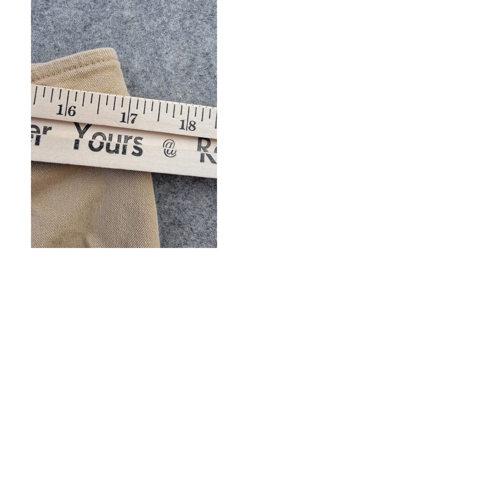 St. John St. John Sport Pants Womens 12 Beige Straight Leg Classic Stretch Size 34" / US 12 / IT 48 - 10 Thumbnail