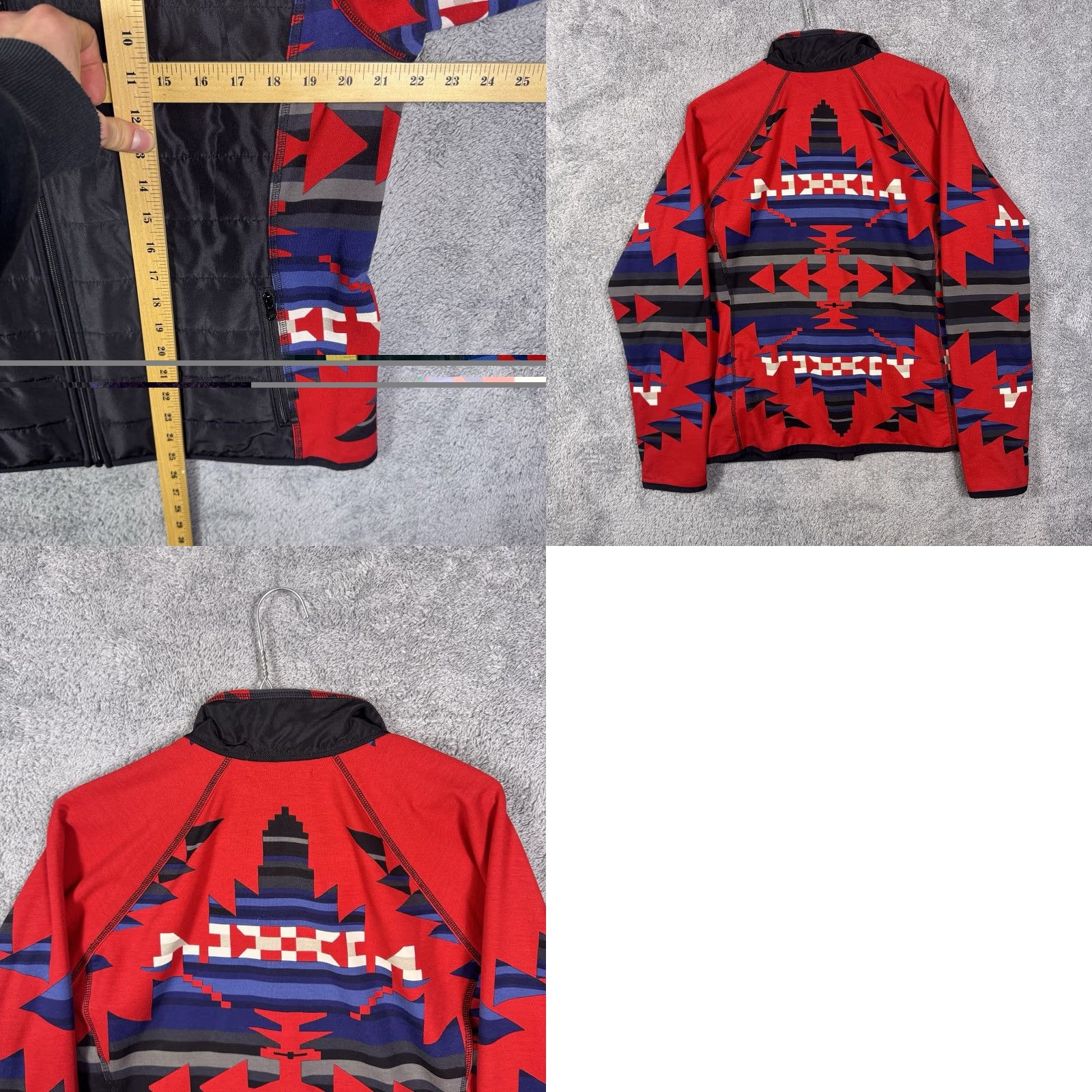 Ralph Lauren Lauren Ralph Lauren Jacket Womens XL LRL Active Full Zip Southwest Aztec Tech Jacket Size XL / US 12-14 / IT 48-50 - 8 Thumbnail