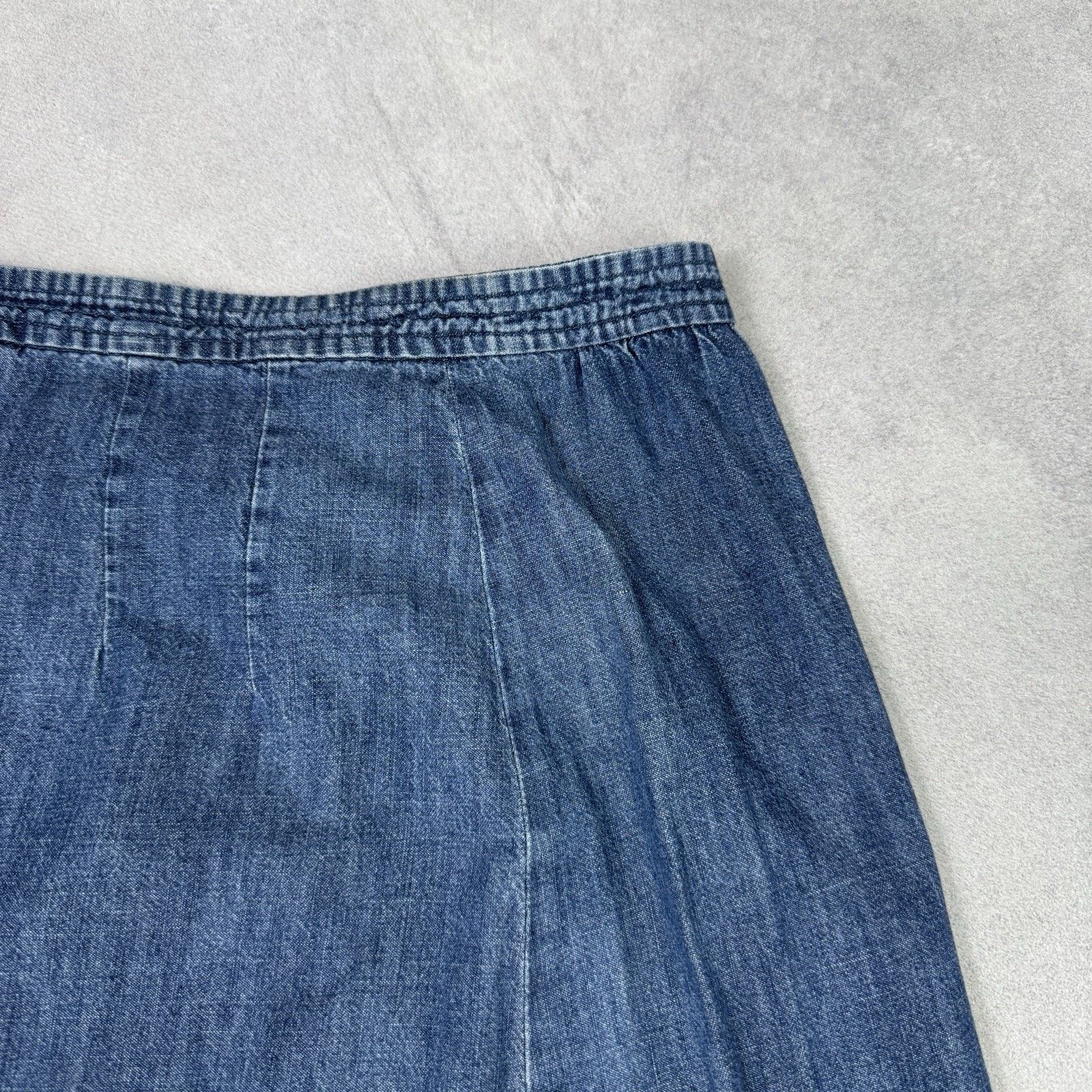 A.P.C. APC Women Denim Skirt Midi Size 38 Blue Jeans Size 27" / US 4 / IT 40 - 15 Thumbnail
