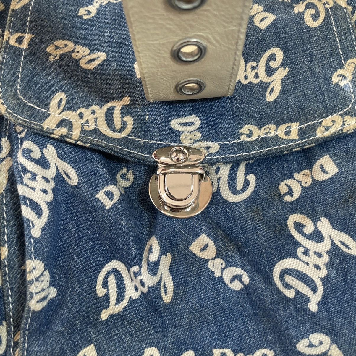 Dolce & Gabbana D&G Tote Bag Denim Size ONE SIZE - 5 Thumbnail