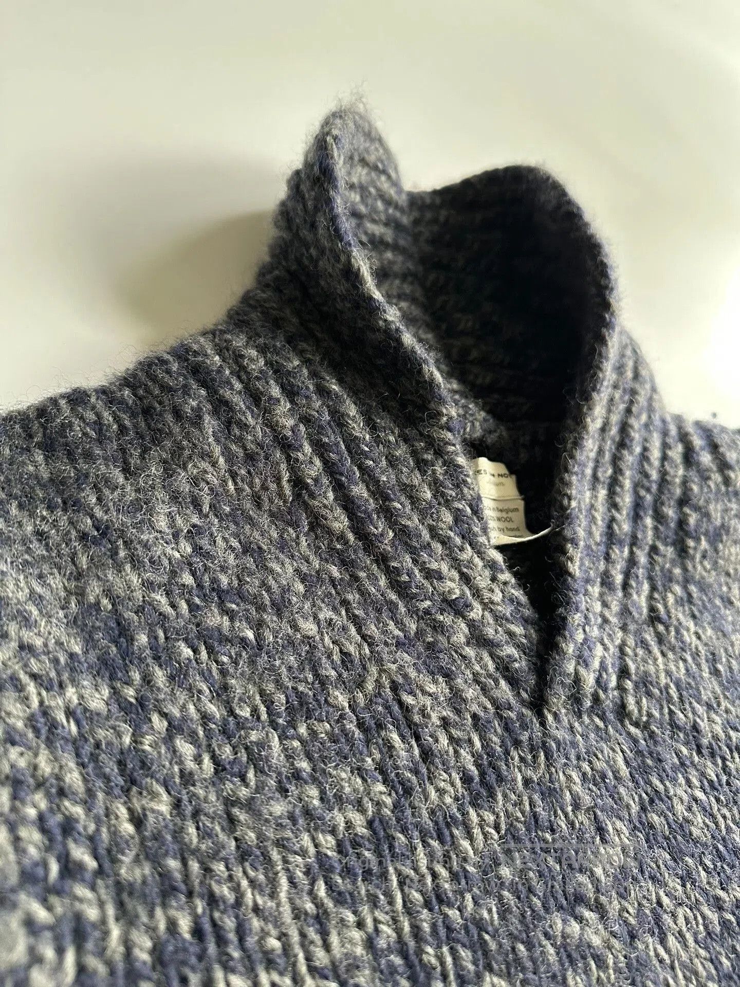 Dries Van Noten Dries Van Noten 3D Collar Wool Sweater. Size US M / EU 48-50 / 2 - 3 Thumbnail