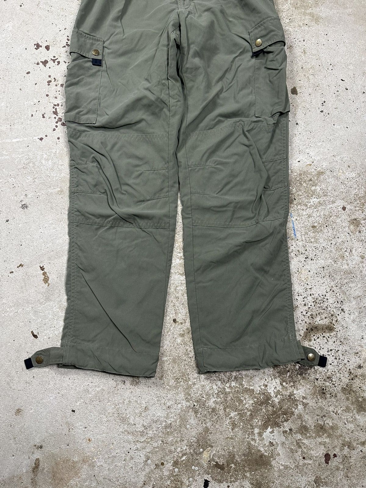 Haglofs × Vintage ‼️ Vintage 90s Haglofs Cargo Khaki Outdoor Hiking Pants Size US 30 / EU 46 - 15 Thumbnail