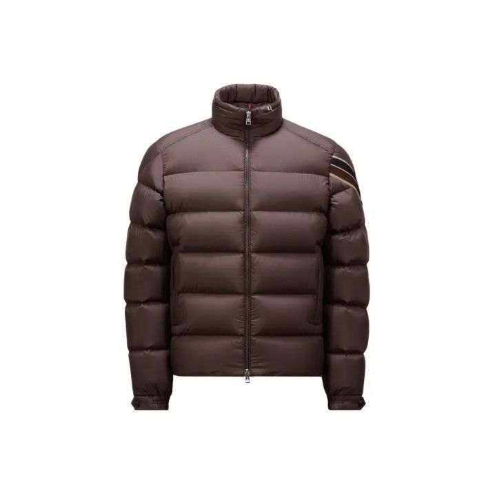 Moncler Moncler Solayan FW24 Down Jacket with Striped Sleeves Size US L / EU 52-54 / 3 - 1 Thumbnail
