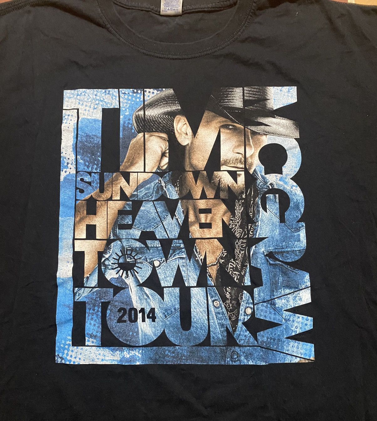 Band Tees × Rap Tees × Vintage Vintage Tim McGraw Tour Shirt 2014 Size US XXL / EU 58 / 5 - 2 Thumbnail