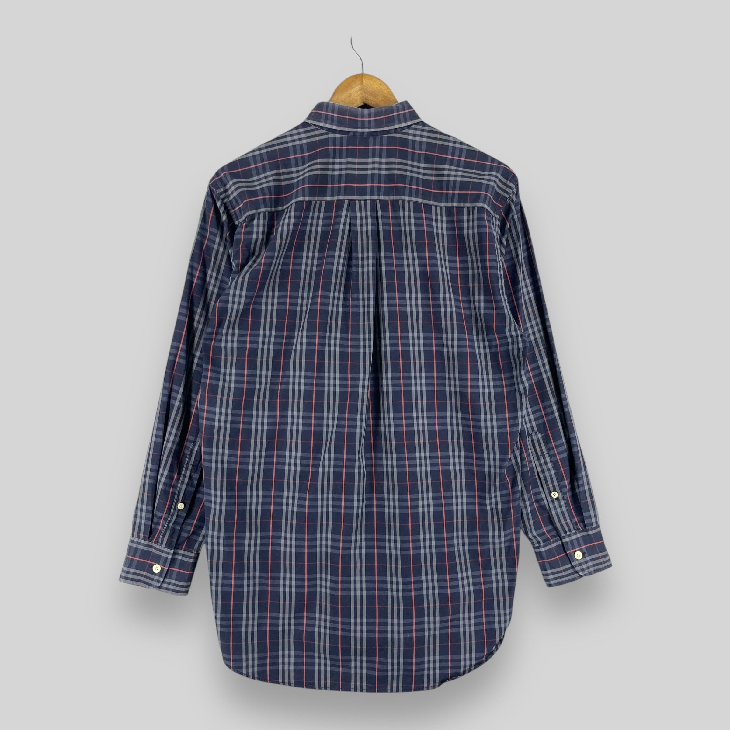 Burberry Vintage BURBERRYS Nova Check Button Up Shirt Size US M / EU 48-50 / 2 - 8 Thumbnail