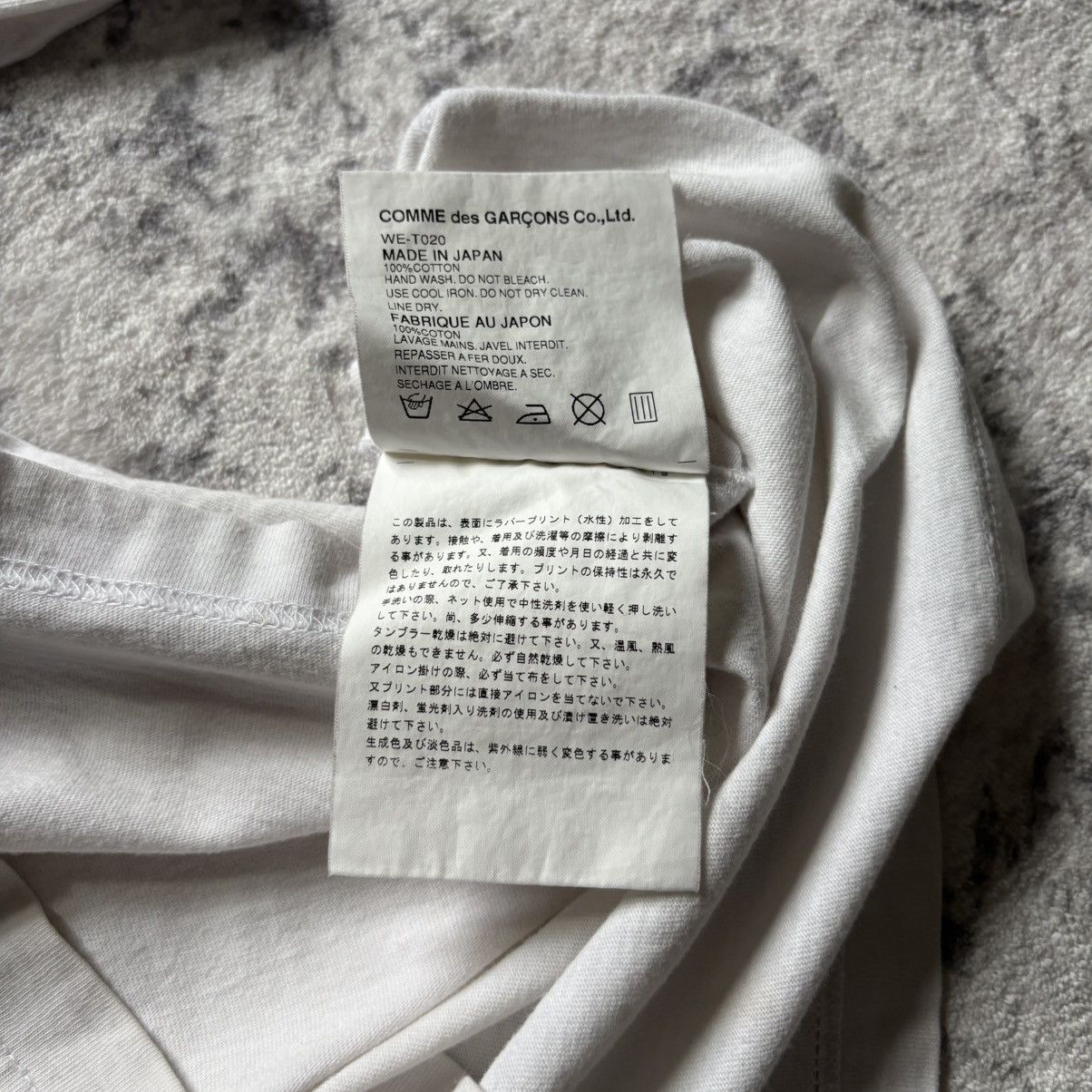 Junya Watanabe Junya Watanabe SS02 Poem Fat Graphic T-Shirt White | Size S Size US S / EU 44-46 / 1 - 9 Thumbnail