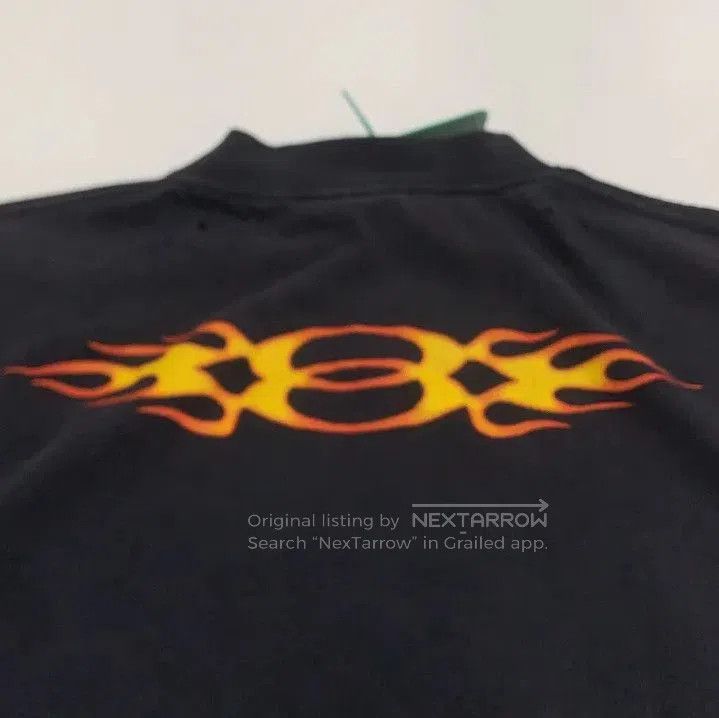 Balenciaga Balenciaga Flame Logo Casual Short Sleeve T. Size US L / EU 52-54 / 3 - 4 Thumbnail