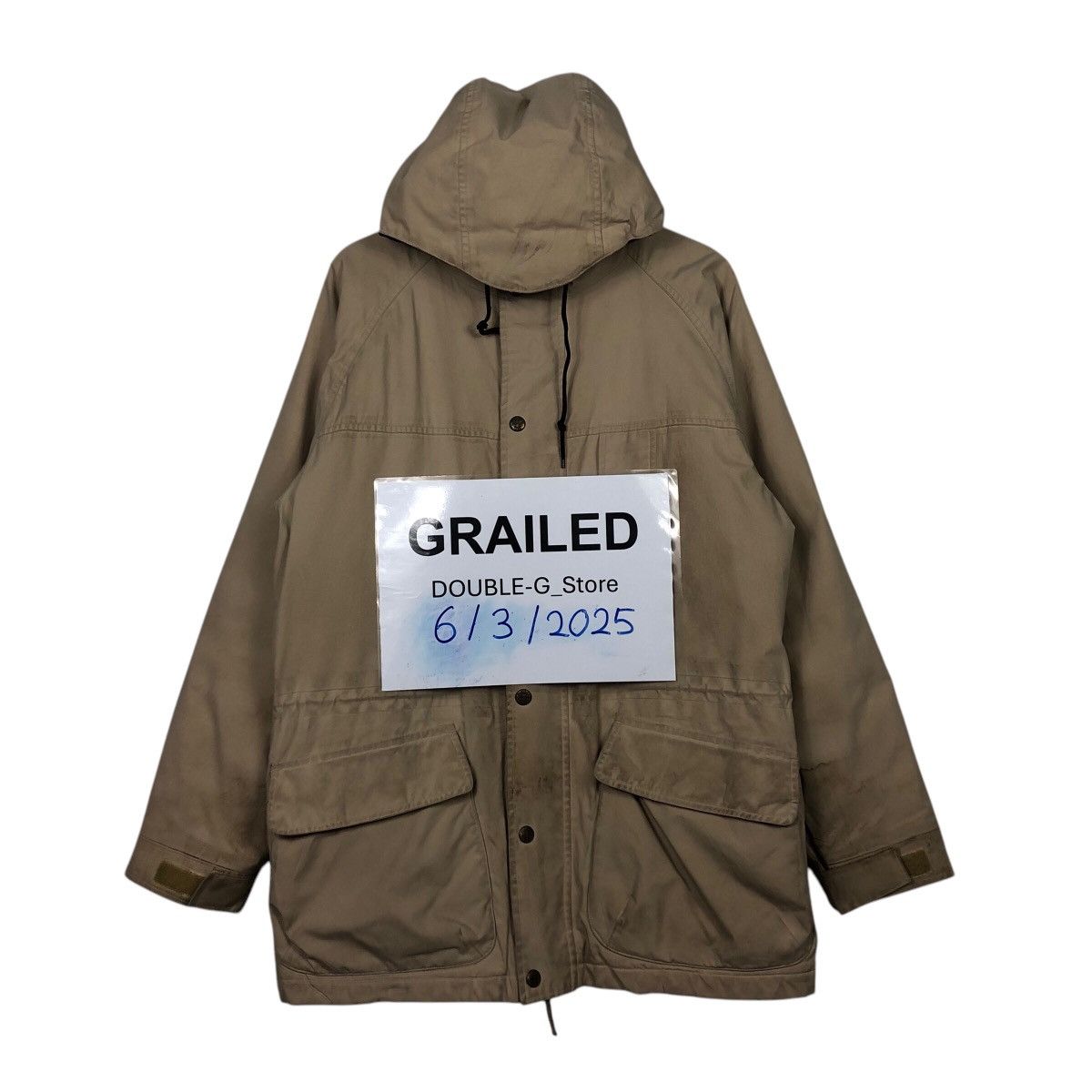 Goretex 📌Vintage Hunting Jacket Woolrich Goretex Rich Brown Size US S / EU 44-46 / 1 - 1 Thumbnail