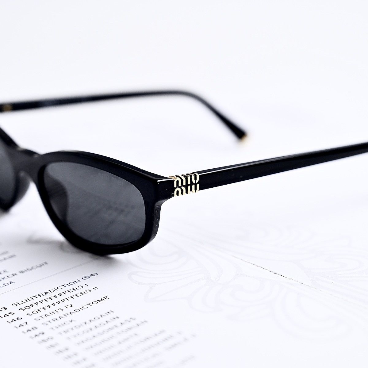 Miu Miu MIU MIU 0MU A06S 16K08Z SUNGLASSES Size ONE SIZE - 3 Thumbnail
