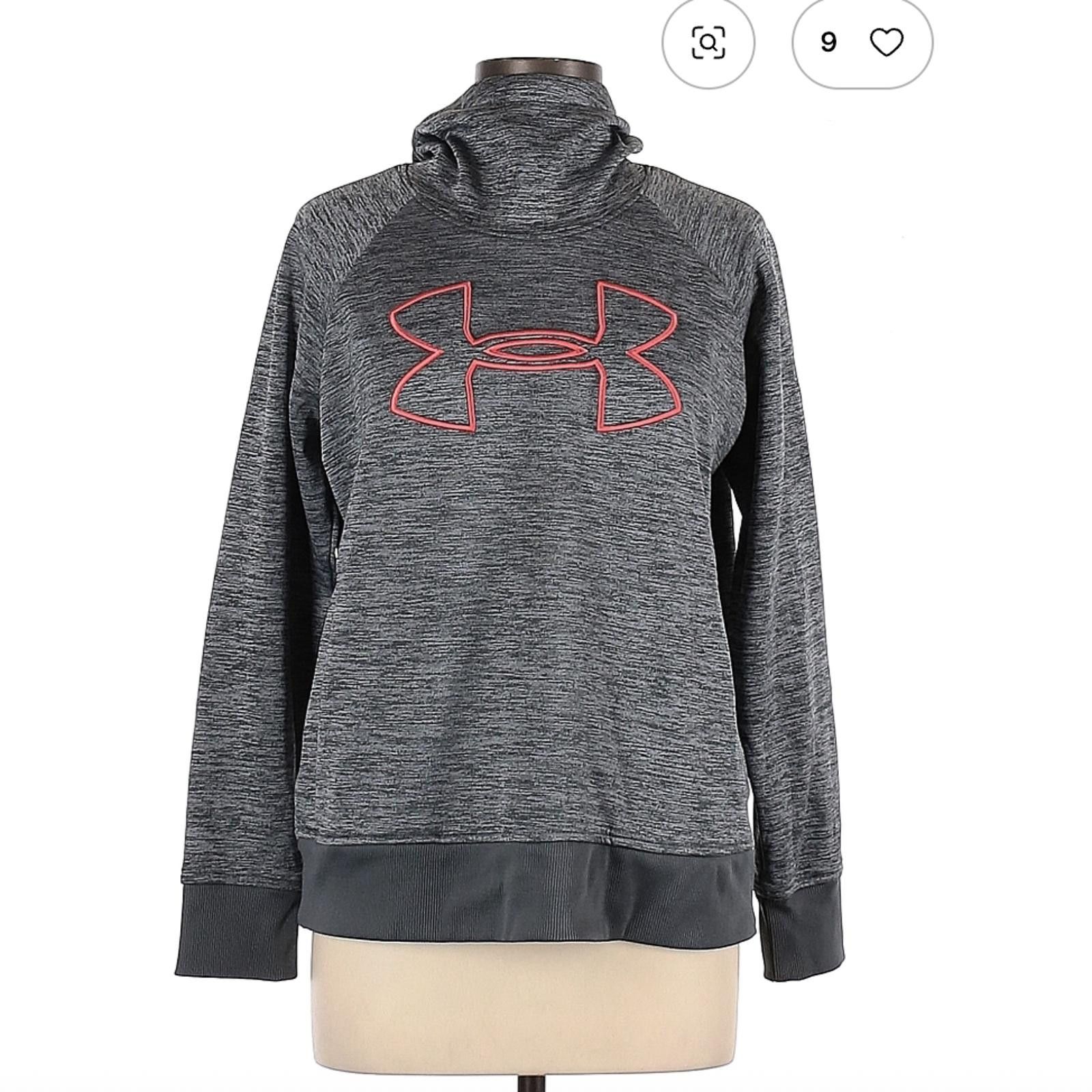 Under Armour Under Armour Gray Pullover Hoodie Size L Size ONE SIZE - 1 Thumbnail
