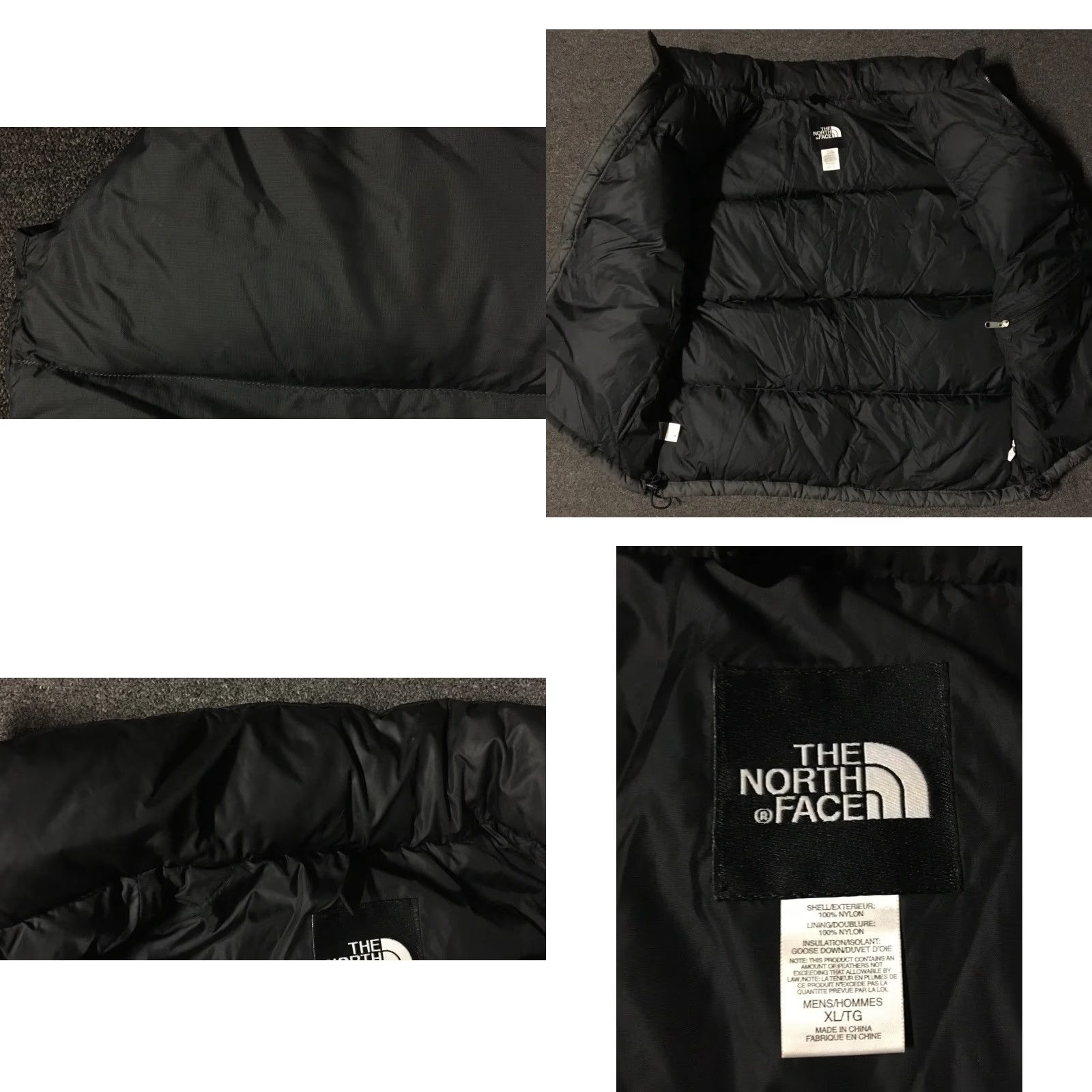 The North Face VINTAGE The North Face Alaska War Veteran 700 Goose Down Nuptse Puffer Vest XL Gray Navy? Army 90s Size US XL / EU 56 / 4 - 8 Thumbnail