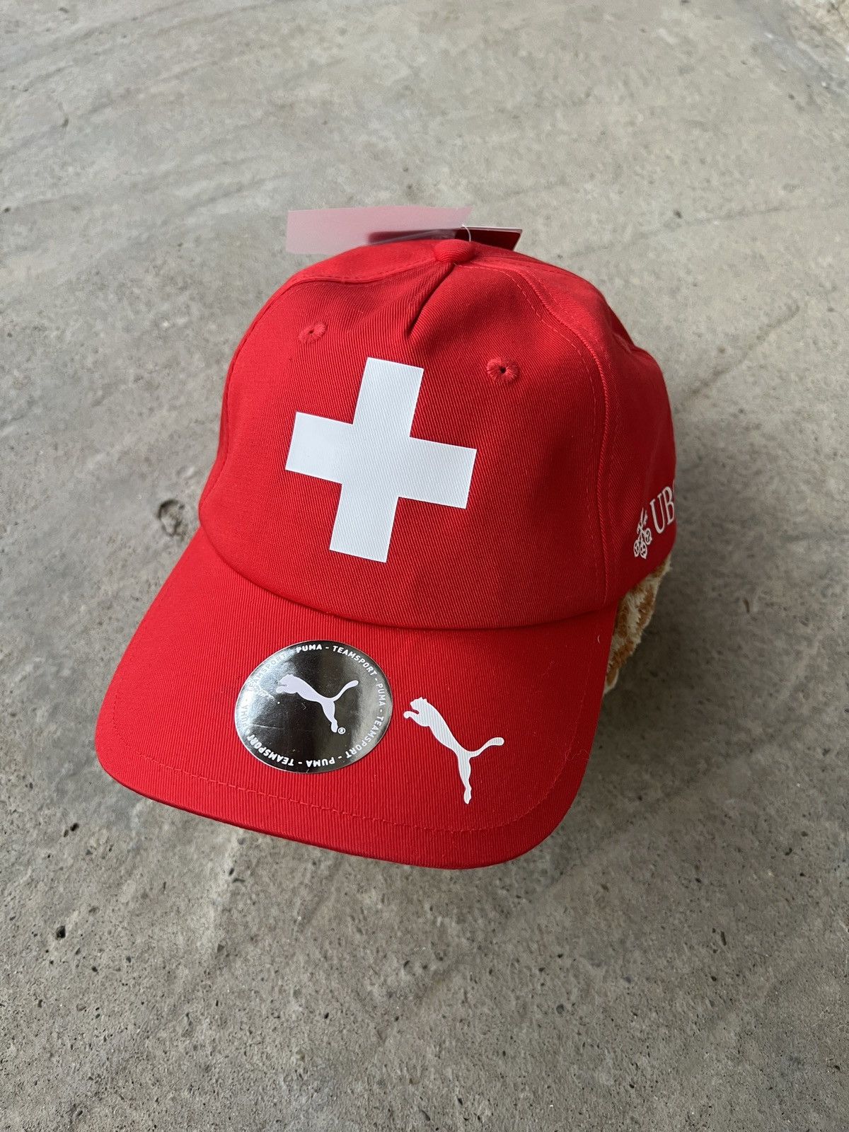 Puma Puma Switzerland UBS Hat Size ONE SIZE - 1 Thumbnail