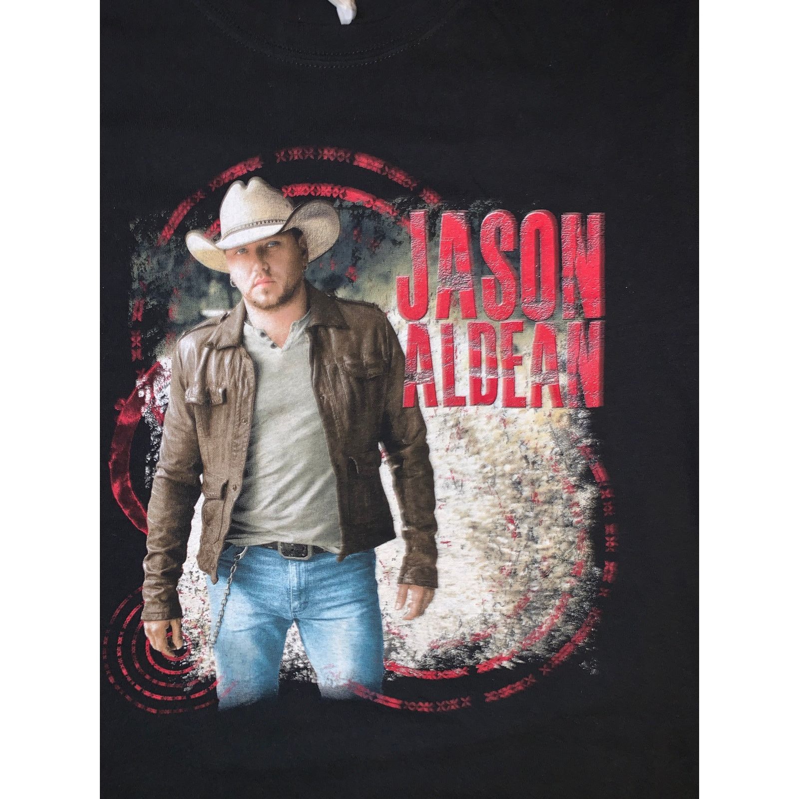 Anvil × Band Tees × Other Jason Aldean 2012 Tour T-Shirt Mens Small Black Country Tee Size US S / EU 44-46 / 1 - 1 Thumbnail