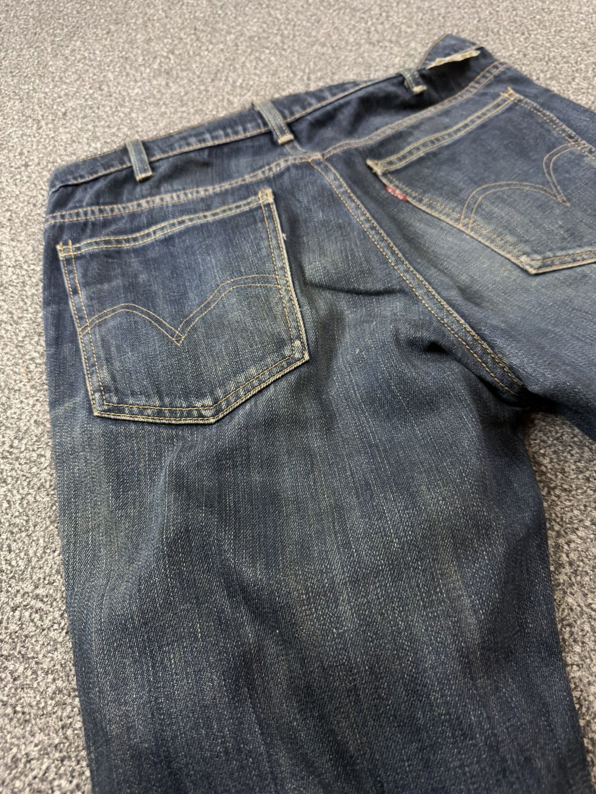 Levi's Vintage Denim Levis 606 Tappered Heavy Faded Distressed Wash Size US 32 / EU 48 - 10 Thumbnail