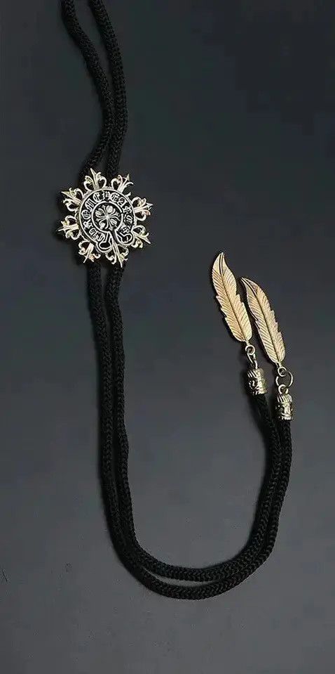Other Vintage Leather Rope Bolo Tie Size ONE SIZE - 2 Thumbnail
