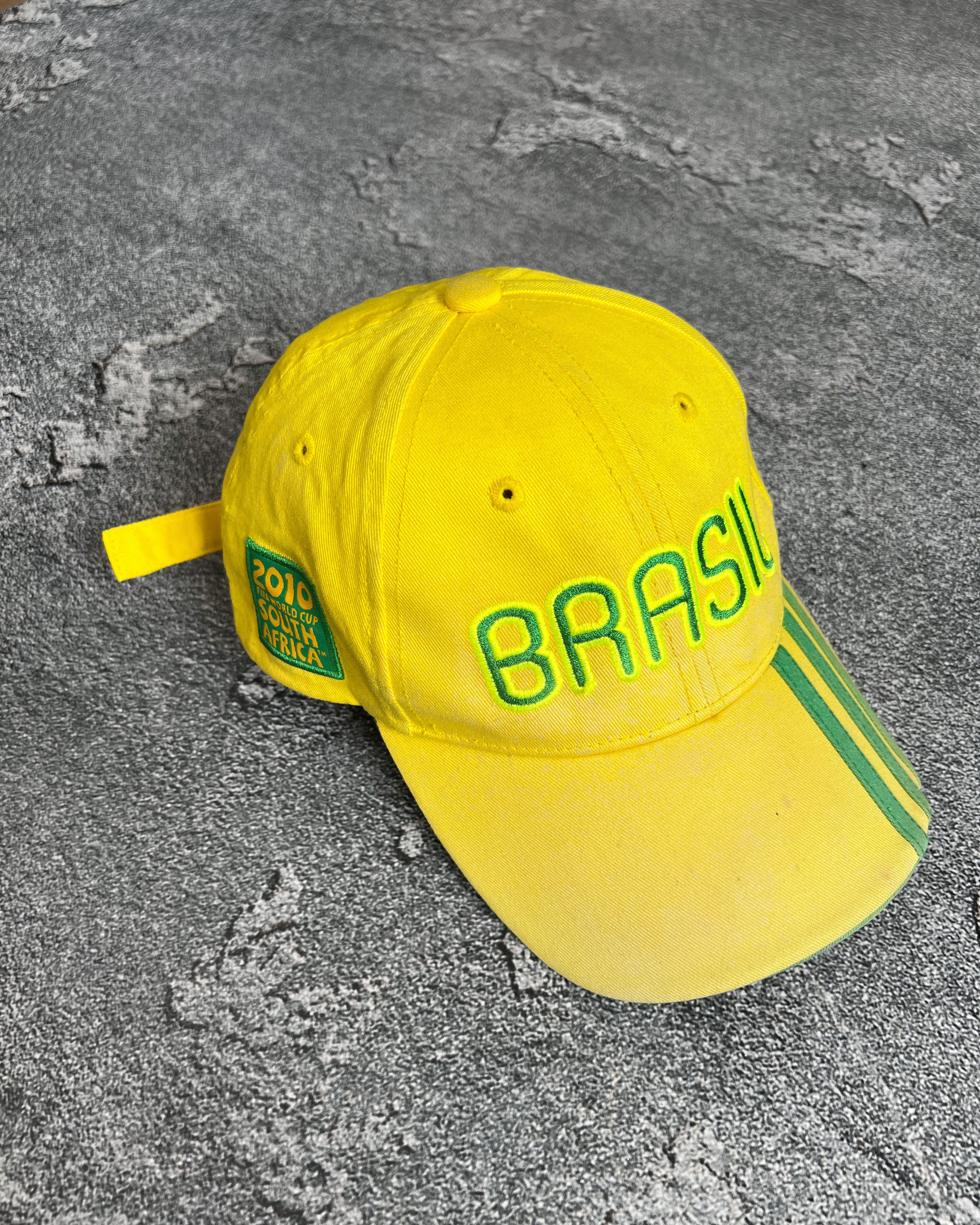 Adidas adidas brasil cap hat yellow Size ONE SIZE - 1 Thumbnail