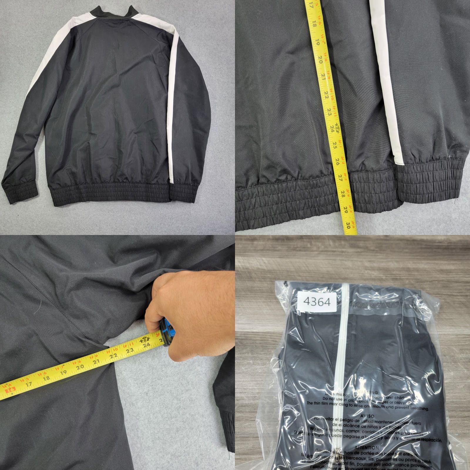 Spalding VTG Spalding Windbreaker Jacket Water Resistant Full Zip Mens Large track Jacket Size US L / EU 52-54 / 3 - 8 Thumbnail