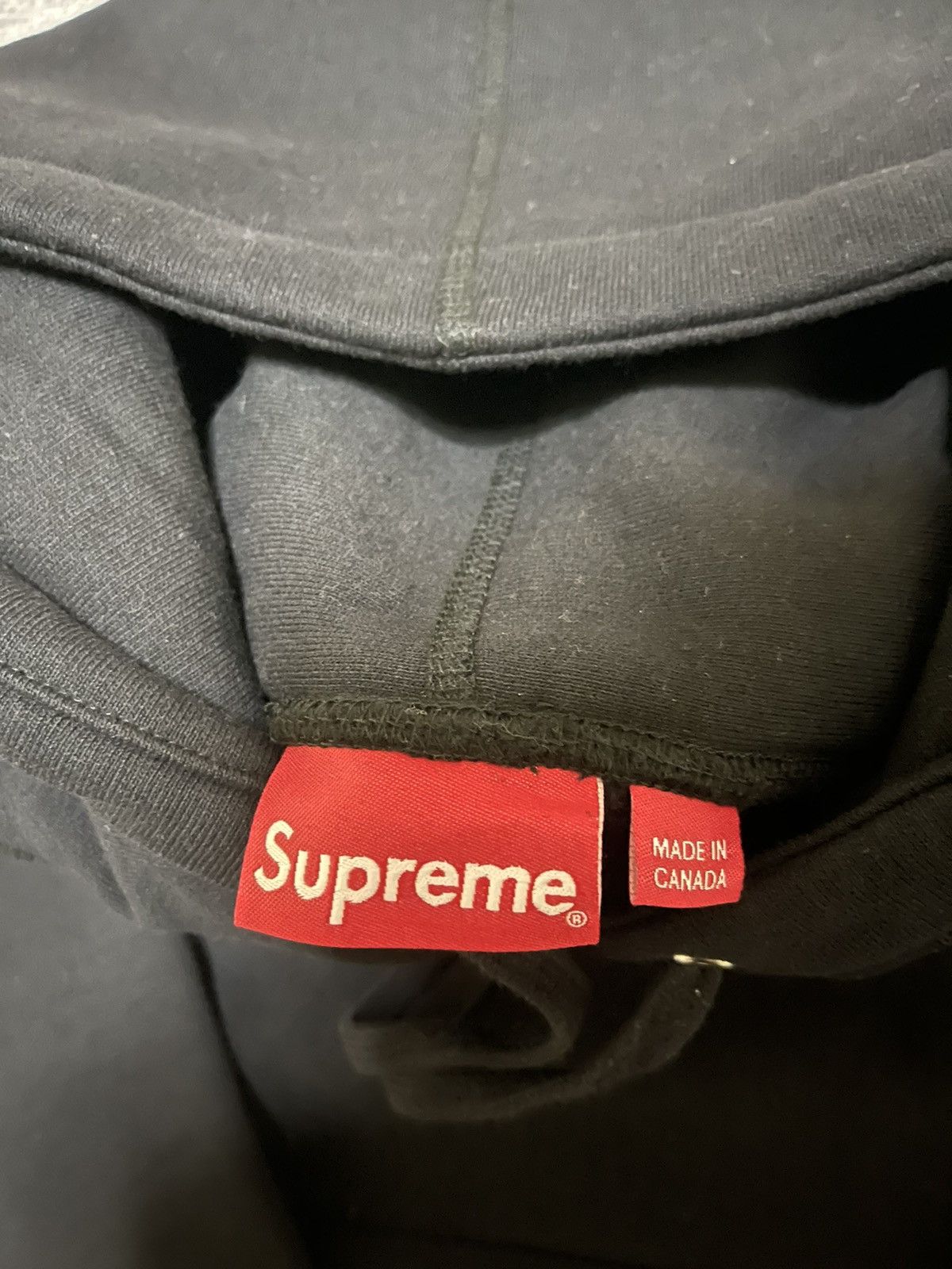 Supreme Supreme fw16 black on black hood hooded sweatshirt hoodie Size US S / EU 44-46 / 1 - 7 Thumbnail