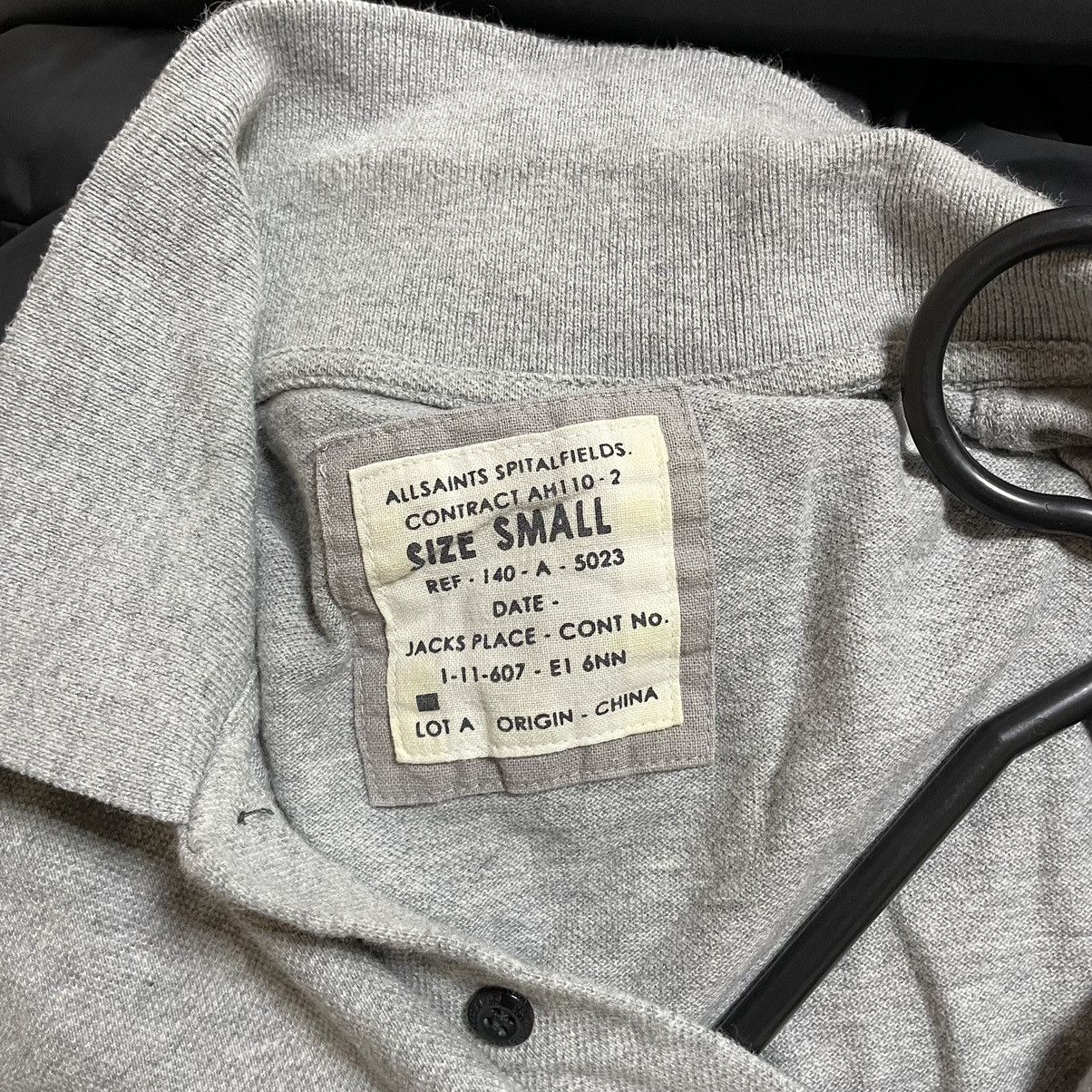Allsaints × Japanese Brand Allsaints Button Up tee polo Shirt old money luxury desert Size US S / EU 44-46 / 1 - 2 Thumbnail