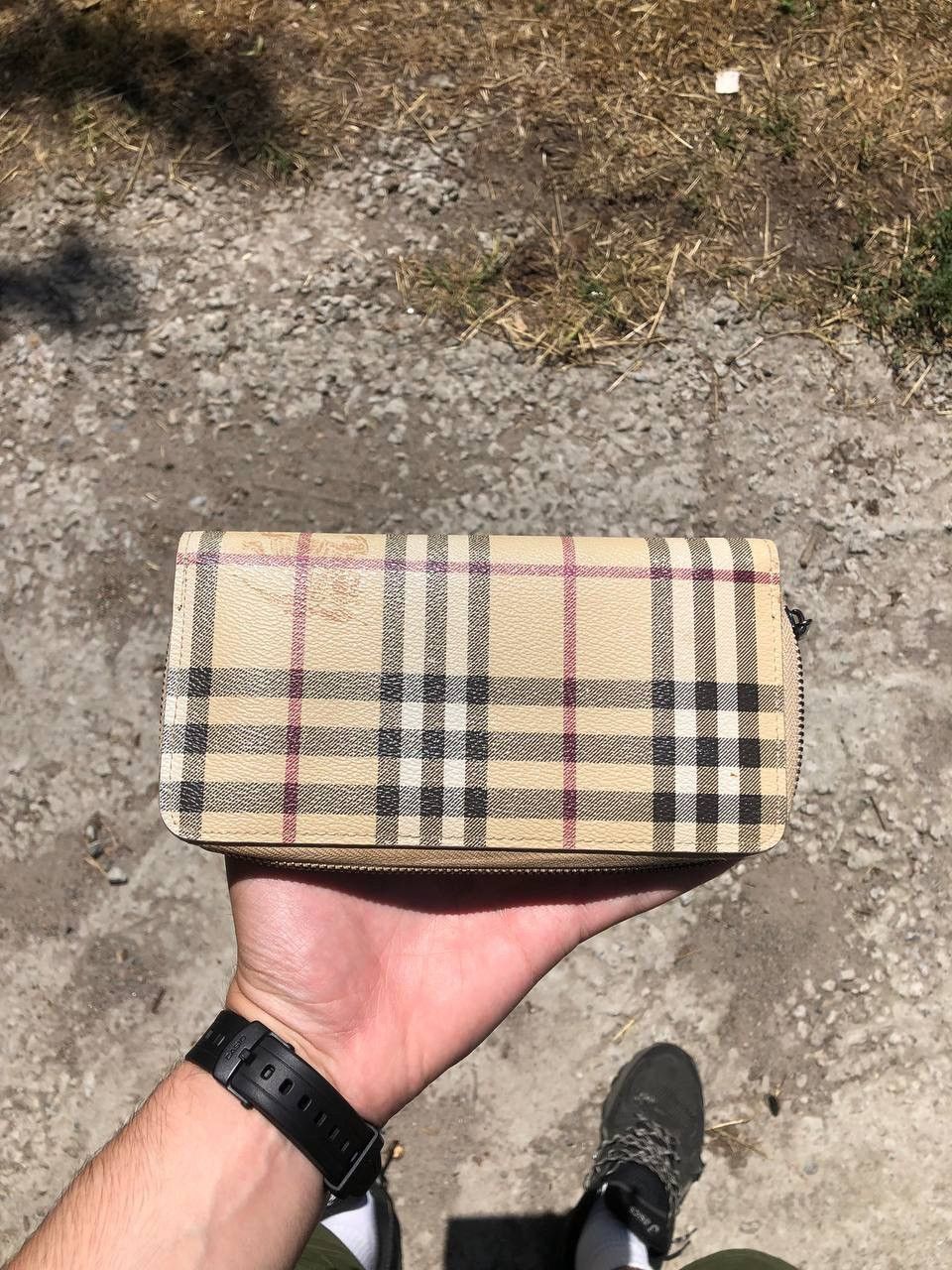 Burberry × Vintage VERY RARE BURBERRY OF LONDON CLUTCH DELUX Y2K JAPAN STYLE Size ONE SIZE - 14 Thumbnail